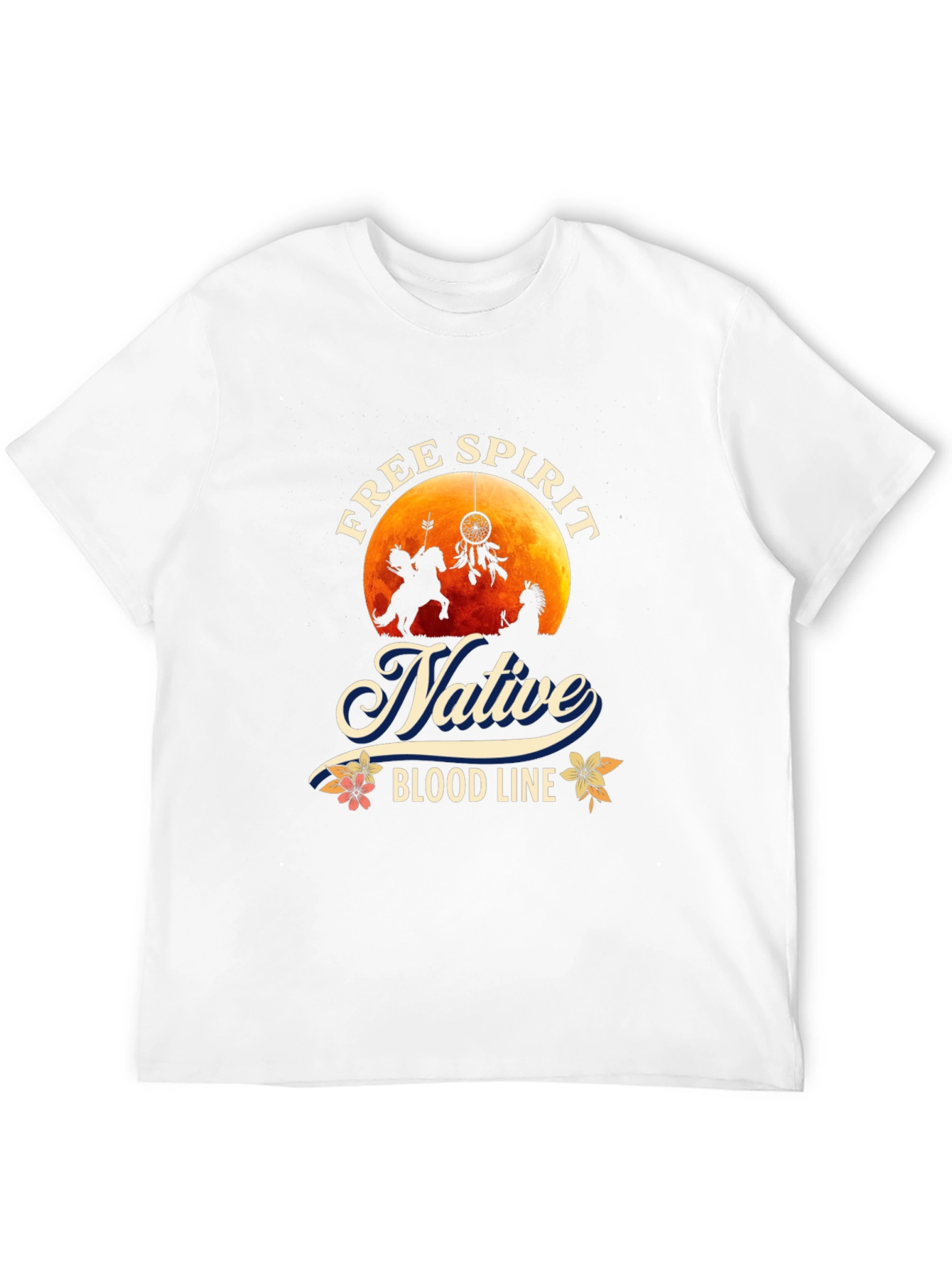 Native Free Spirit Black T-Shirt