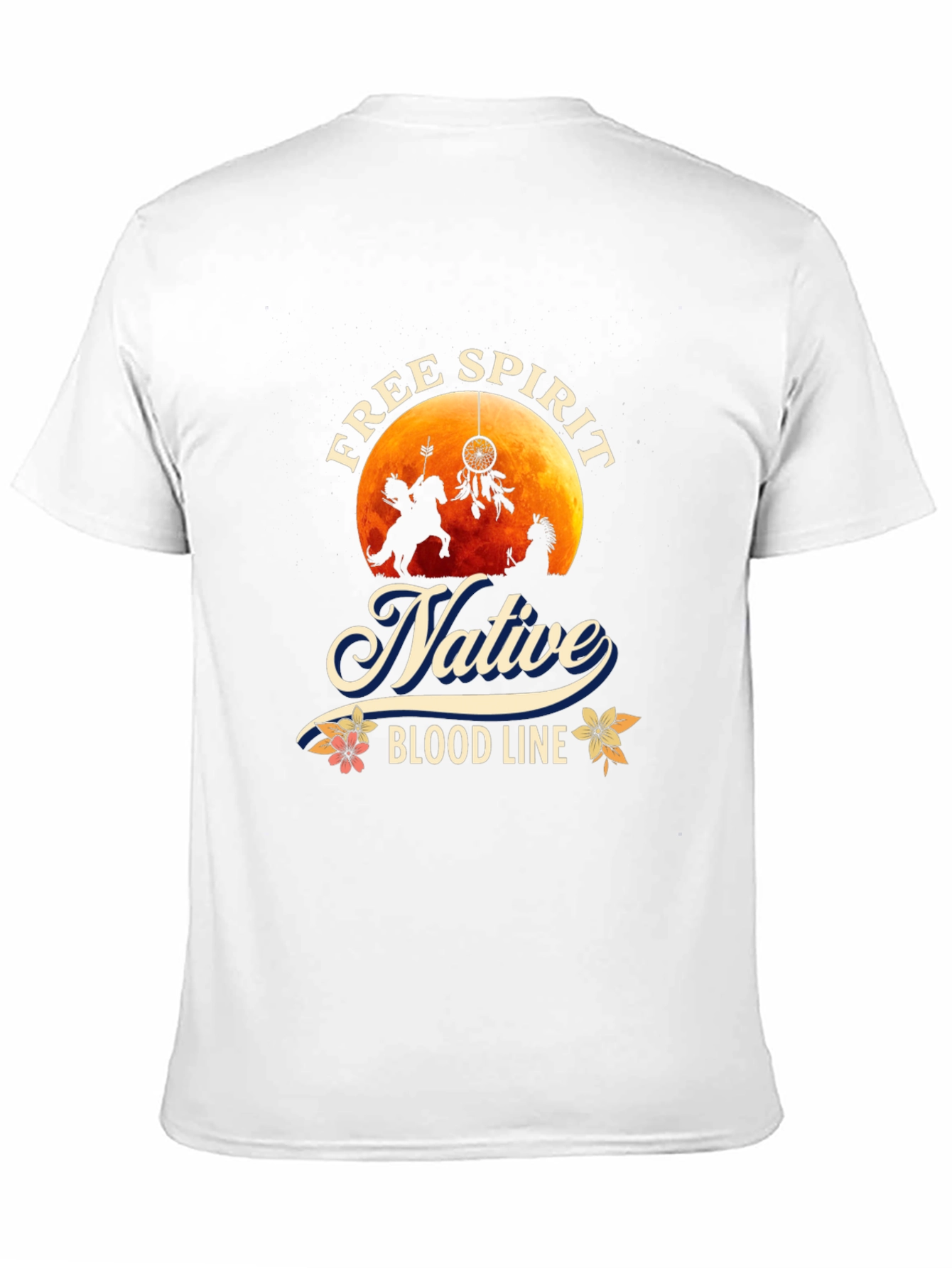 Native Free Spirit Black T-Shirt