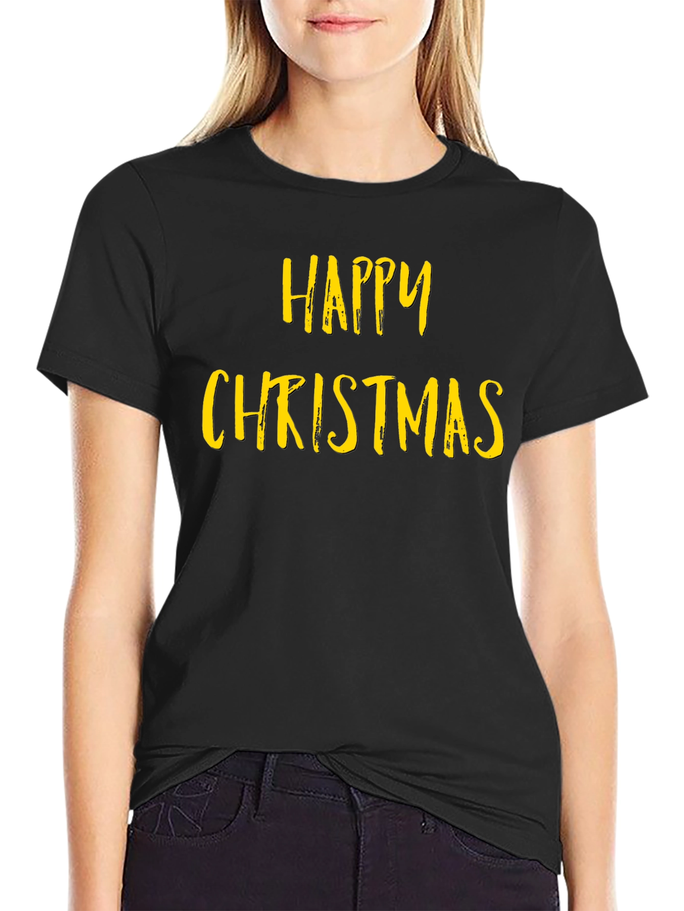 Happy Christmas T-Shirt - Holiday Festive Tee