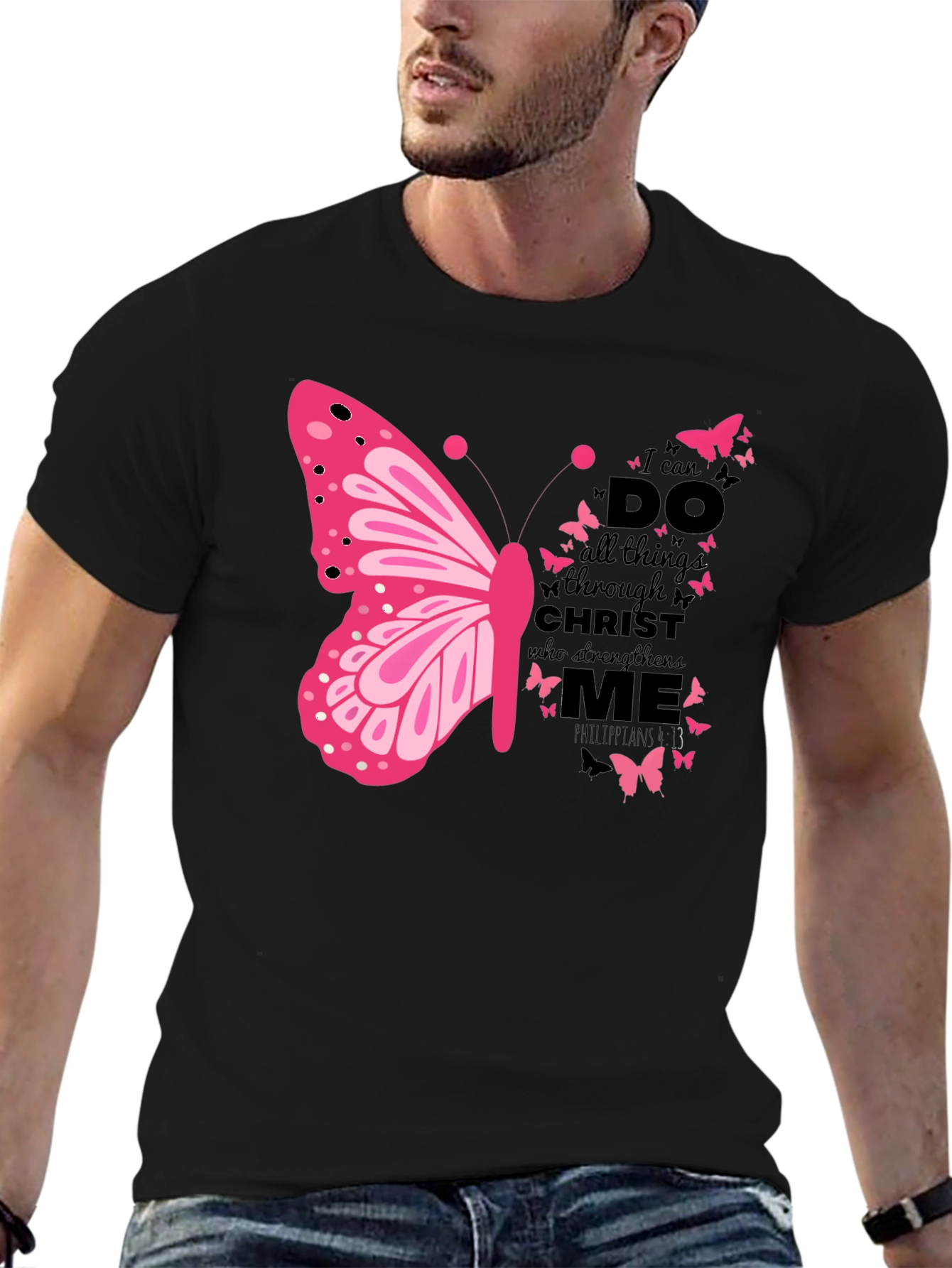 I Can Do All Things Butterfly T-Shirt