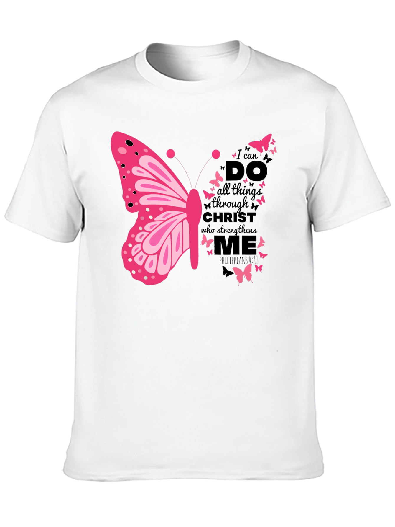 I Can Do All Things Butterfly T-Shirt