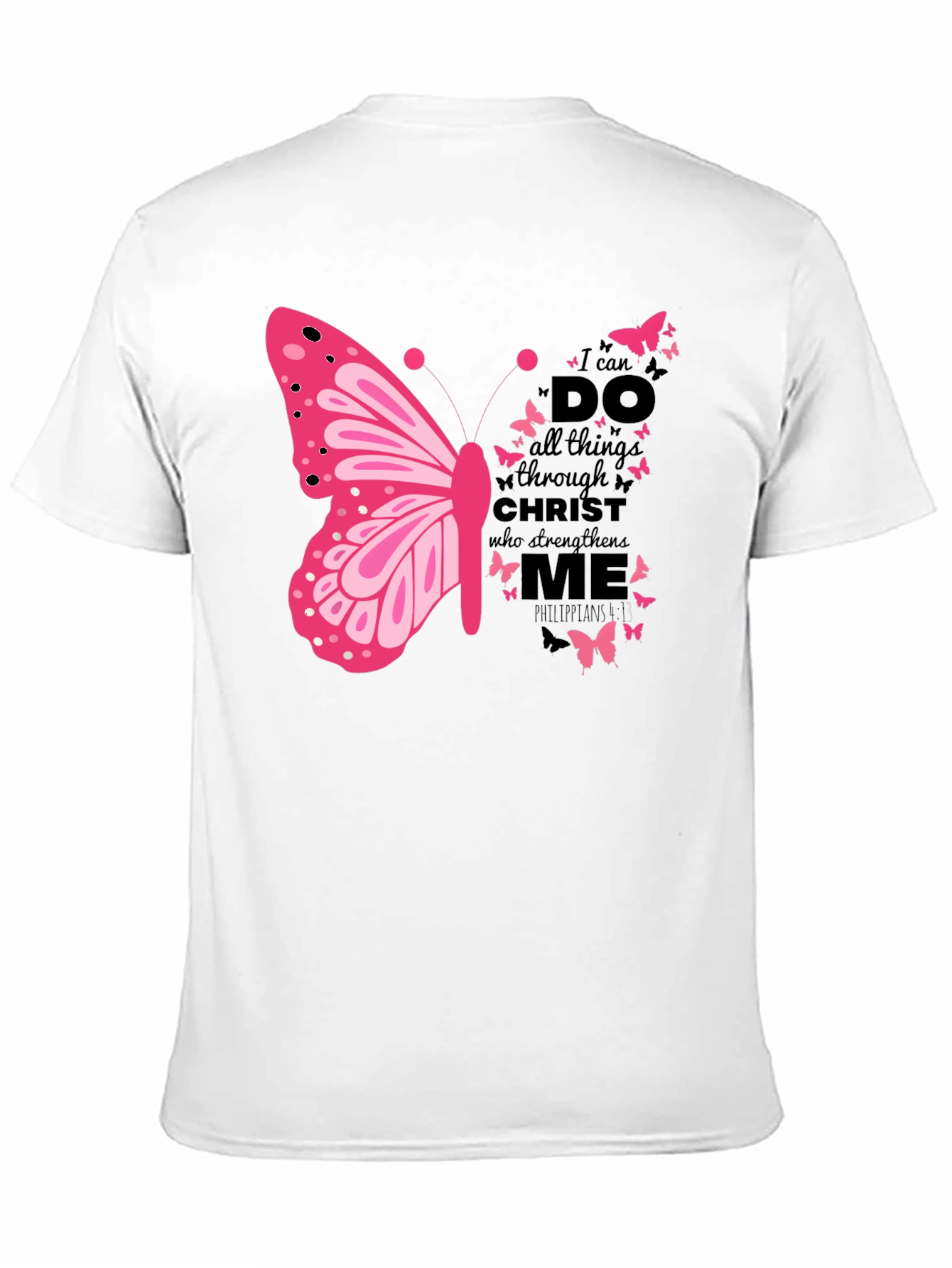 I Can Do All Things Butterfly T-Shirt