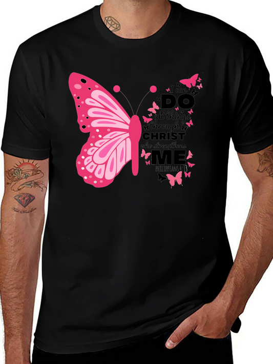 I Can Do All Things Butterfly T-Shirt