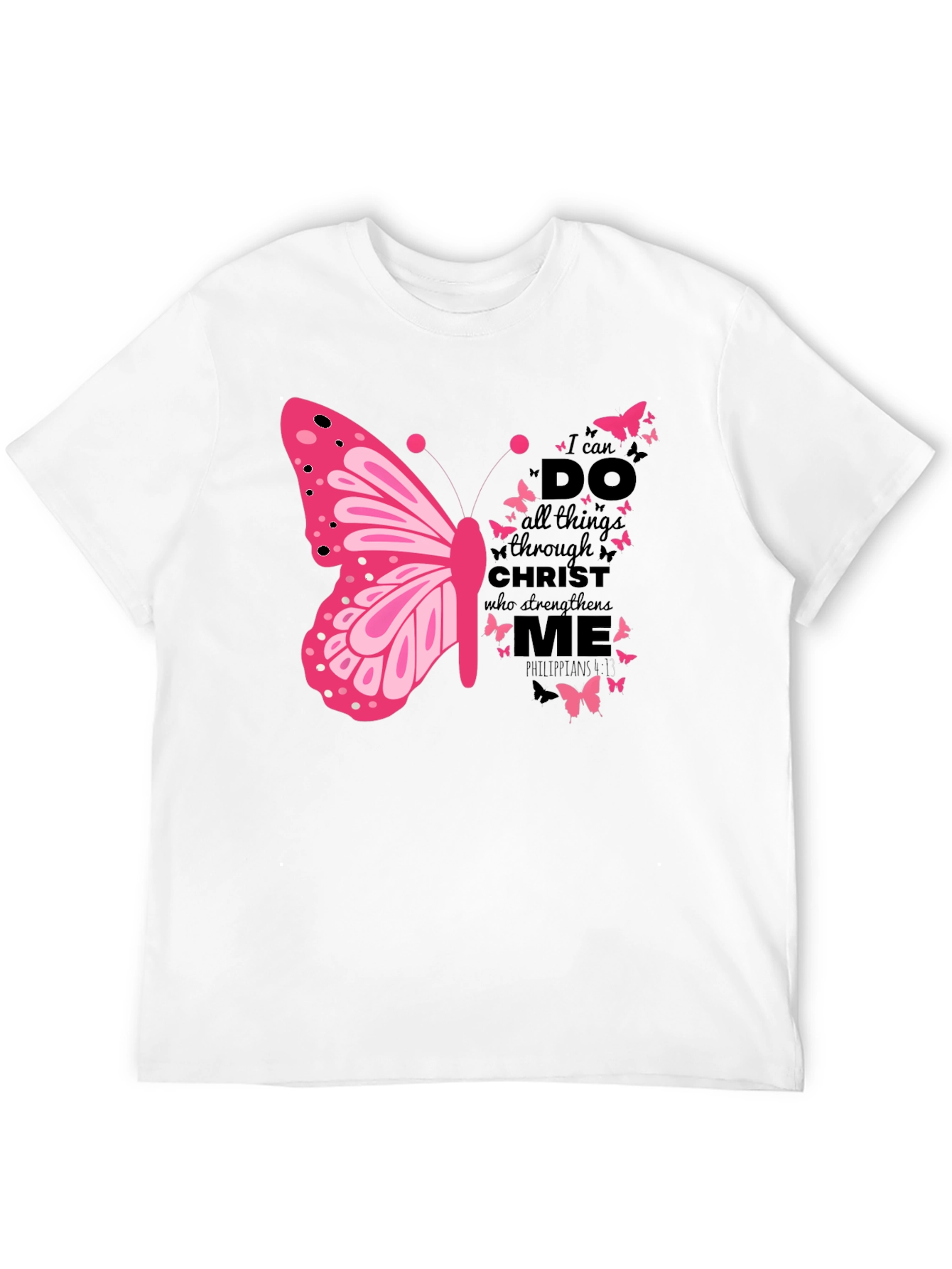 I Can Do All Things Butterfly T-Shirt