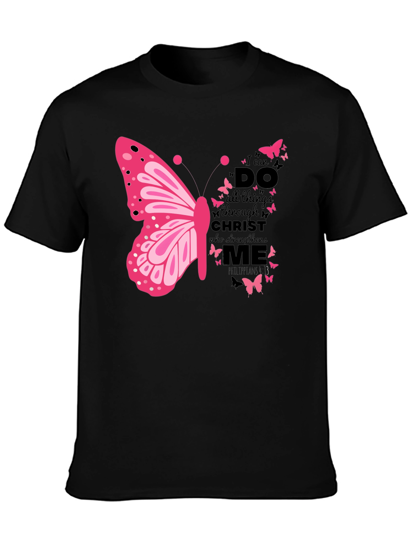 I Can Do All Things Butterfly T-Shirt