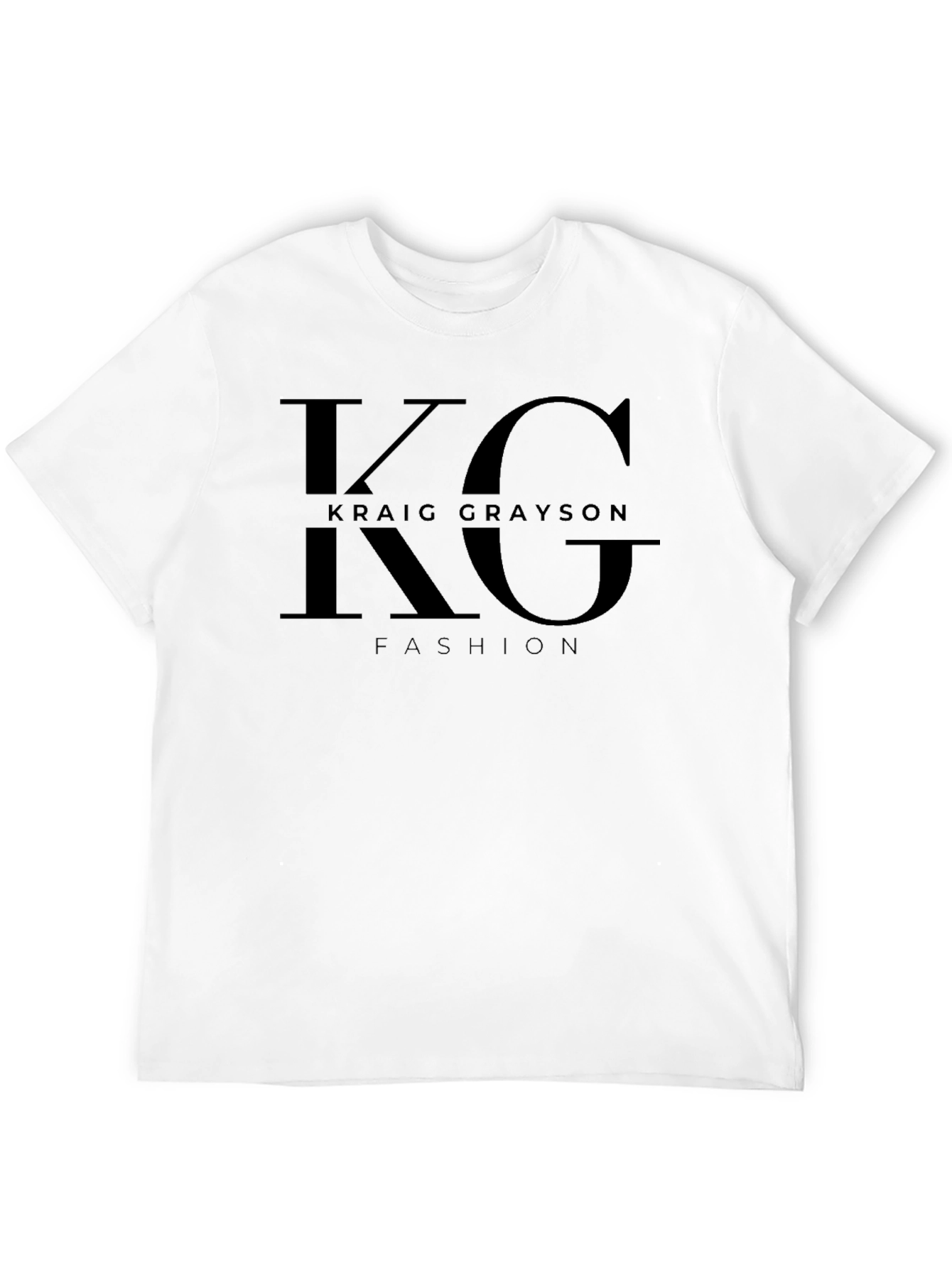 Kraic Grayson Fashion Black Tee