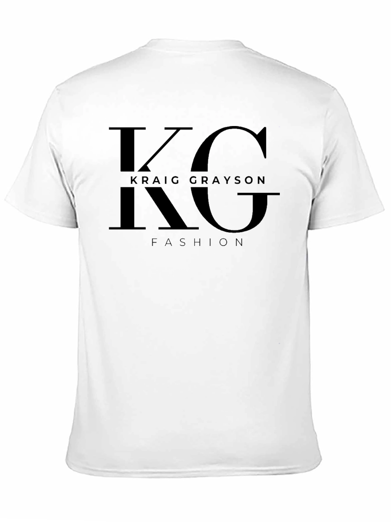 Kraic Grayson Fashion Black Tee