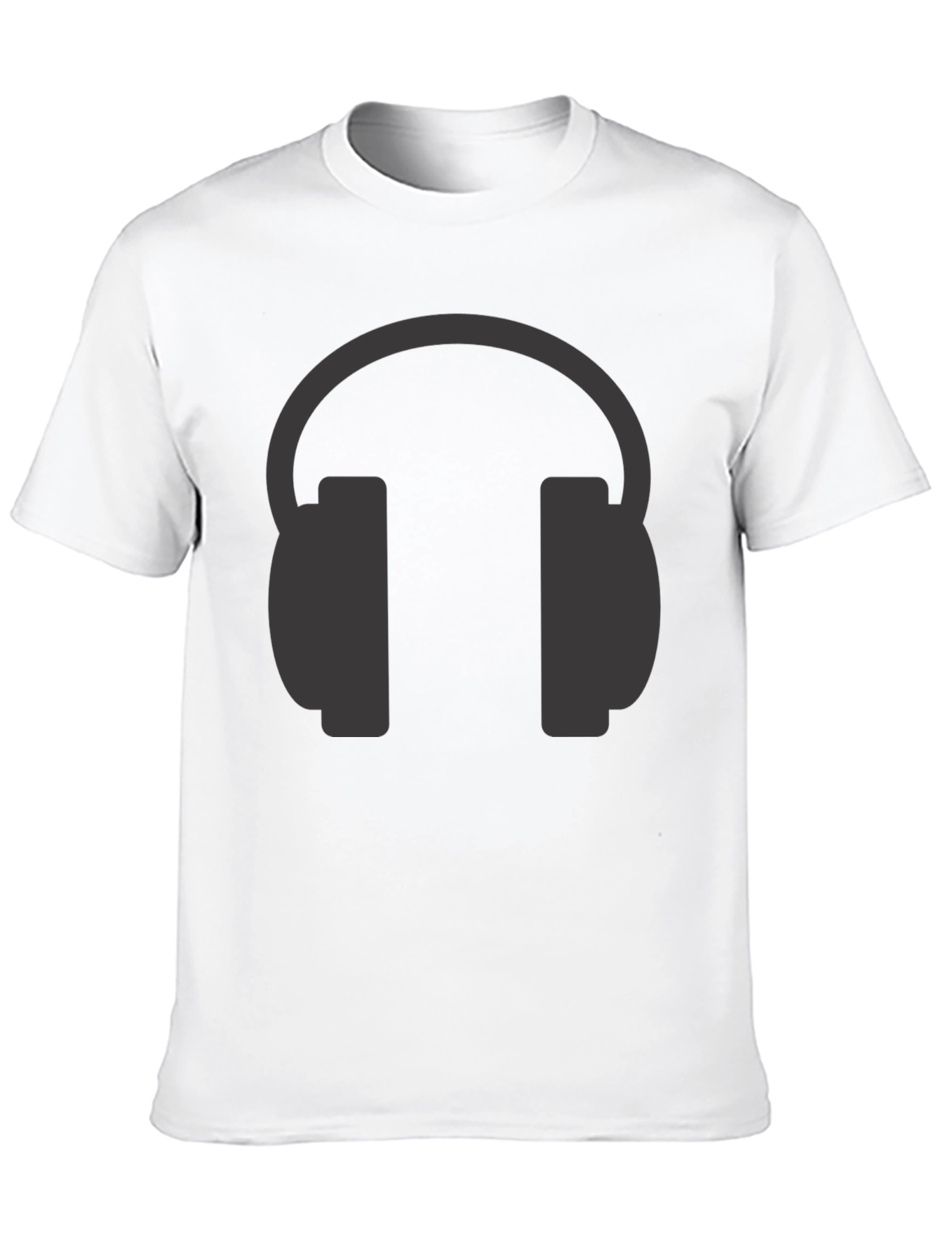 Headphone Graphic T-Shirt - Music Lover Tee