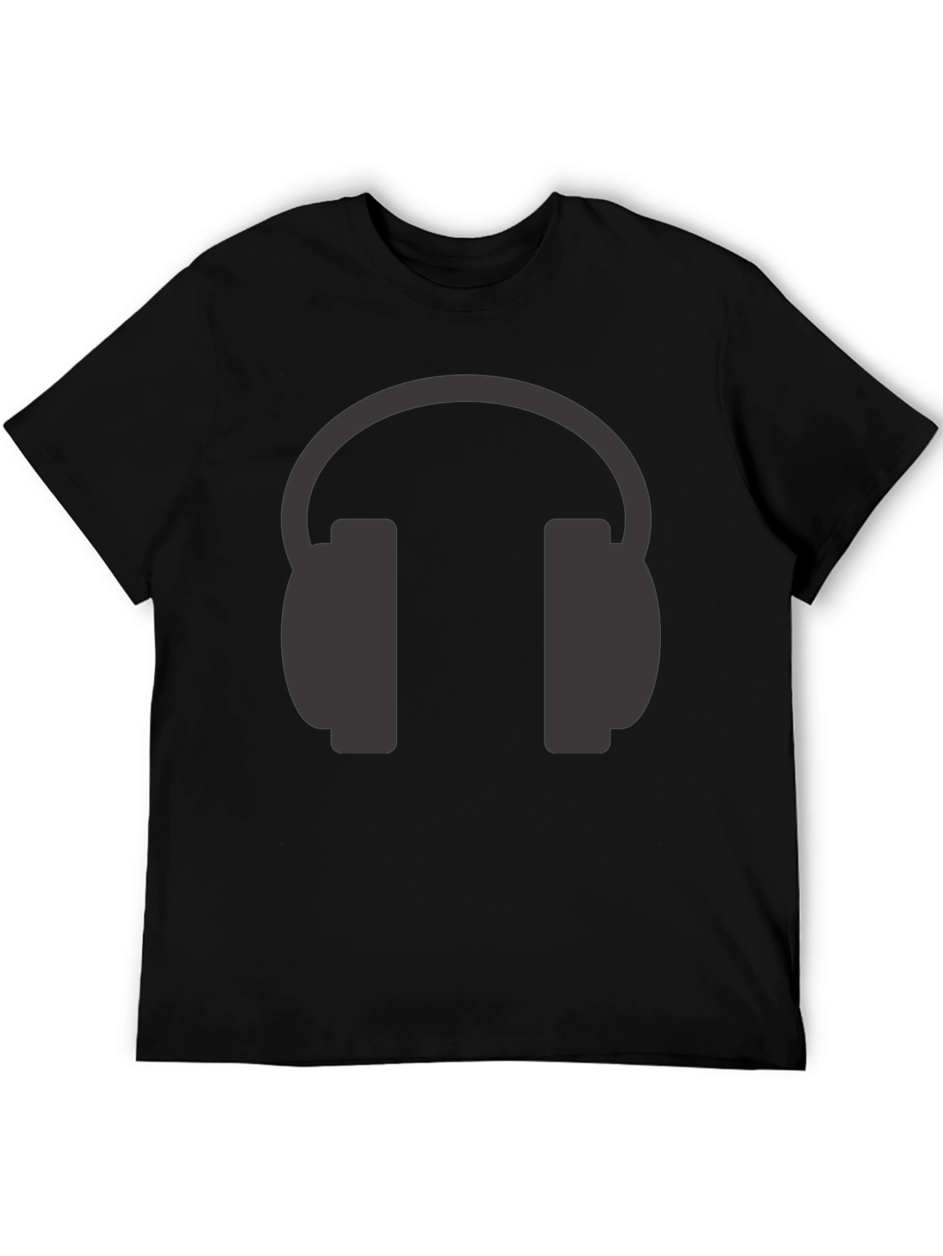 Headphone Graphic T-Shirt - Music Lover Tee