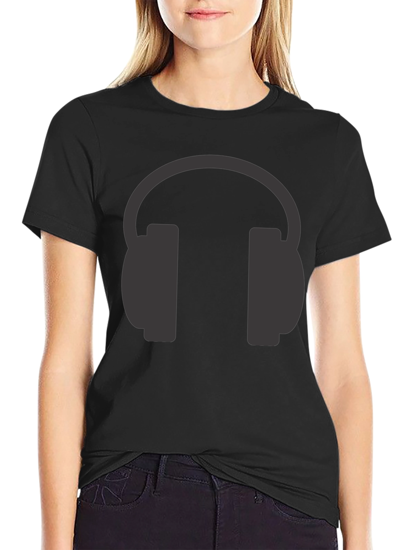 Headphone Graphic T-Shirt - Music Lover Tee
