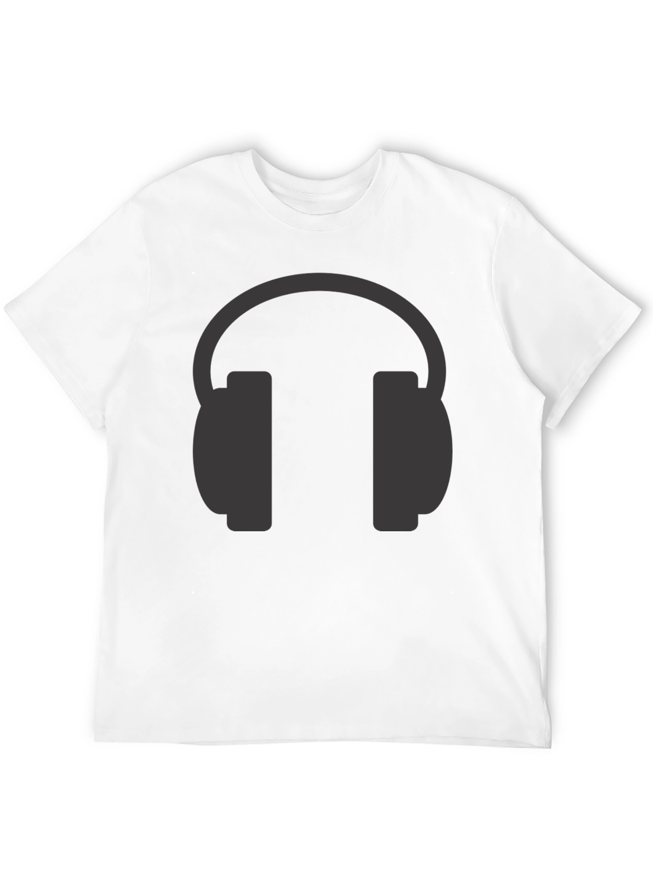 Headphone Graphic T-Shirt - Music Lover Tee