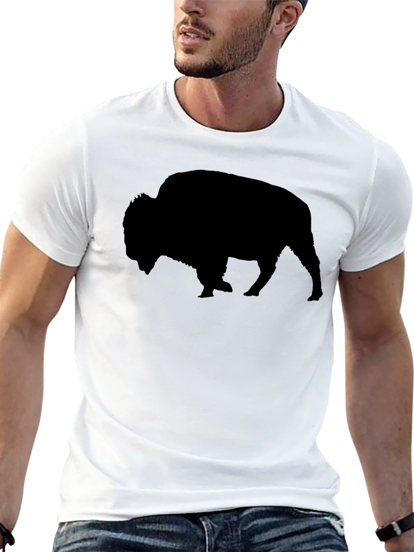 Buffalo Silhouette Graphic T-Shirt