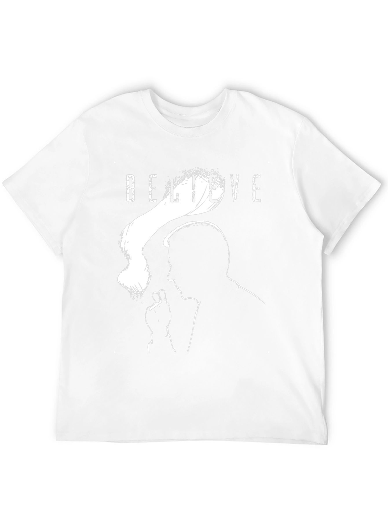 Believe Silhouette Graphic Tee - Classic Black