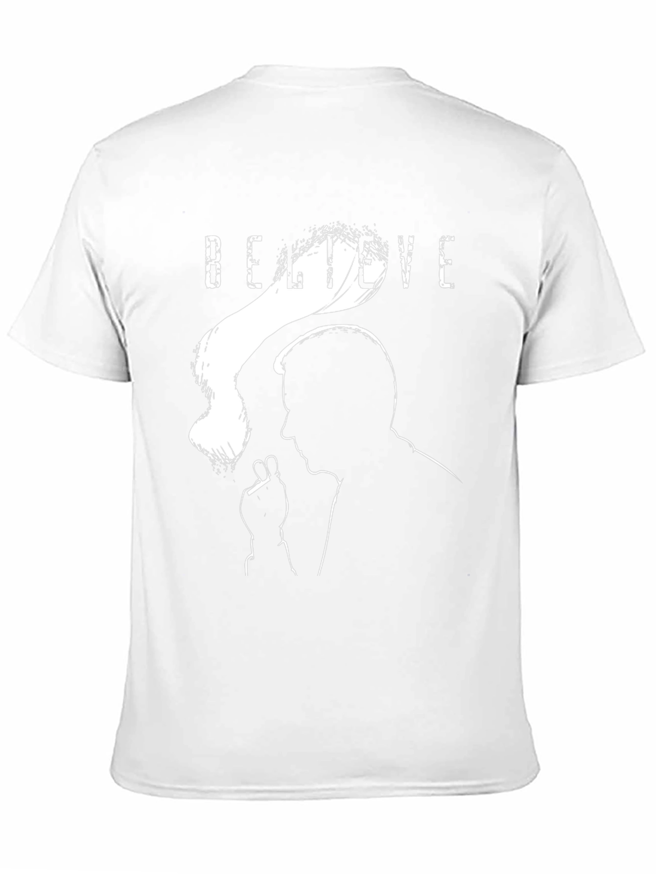 Believe Silhouette Graphic Tee - Classic Black