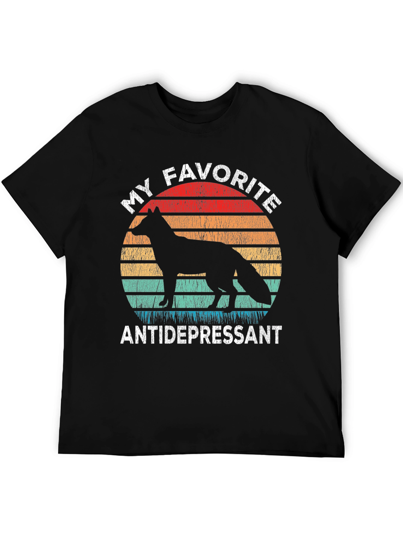 Favorite Antidepressant Fox Tee