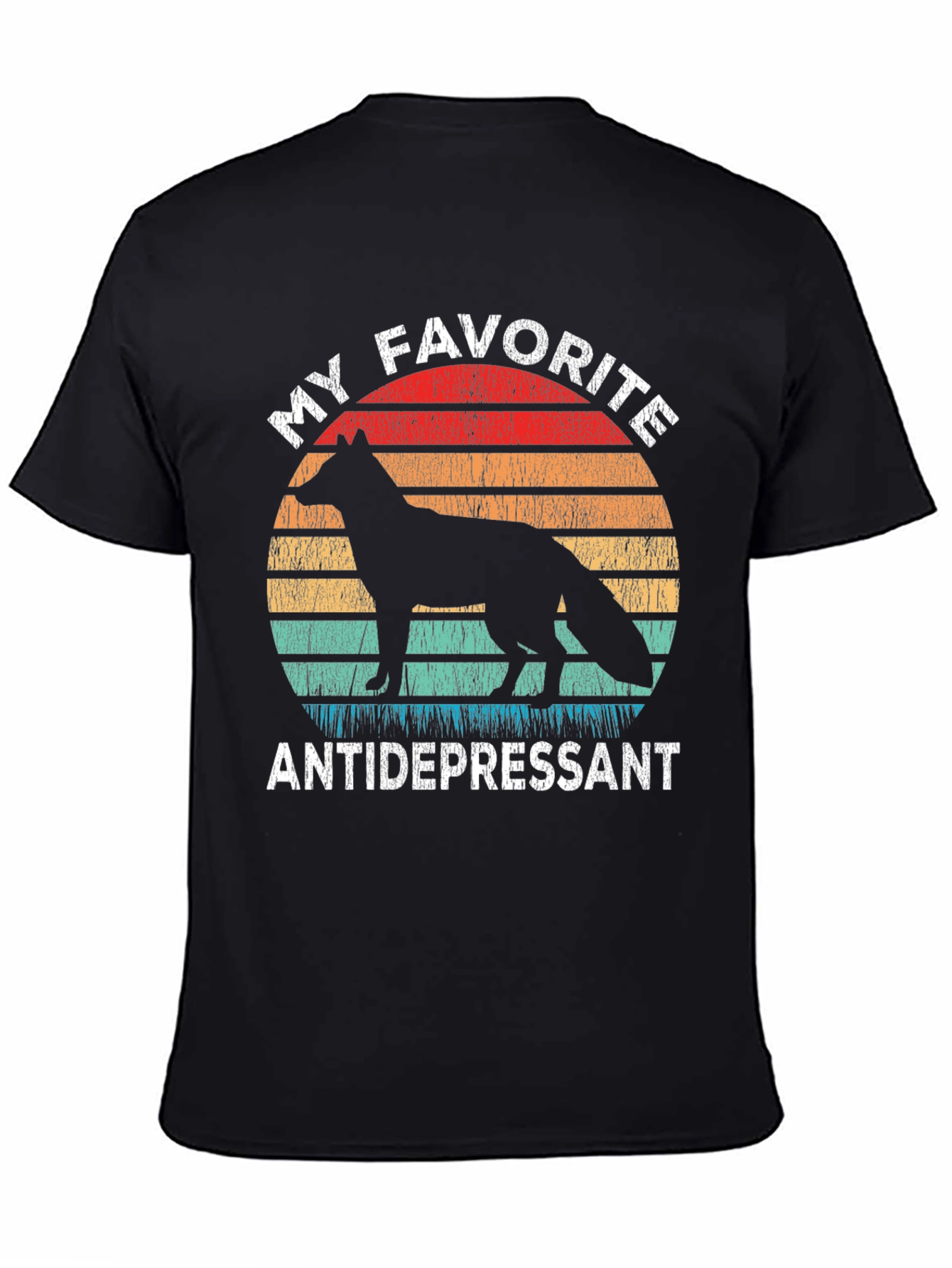 Favorite Antidepressant Fox Tee