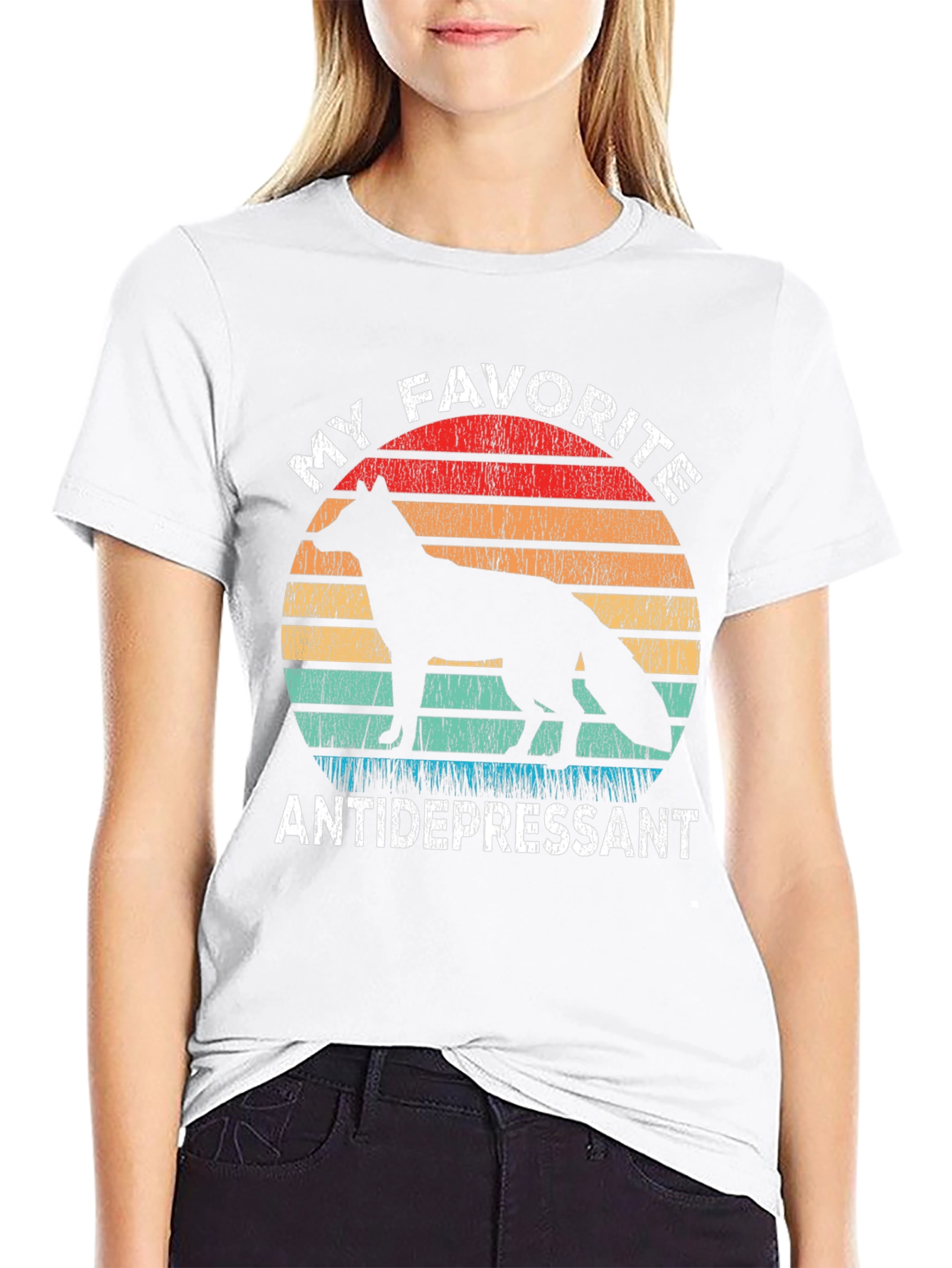 Favorite Antidepressant Fox Tee