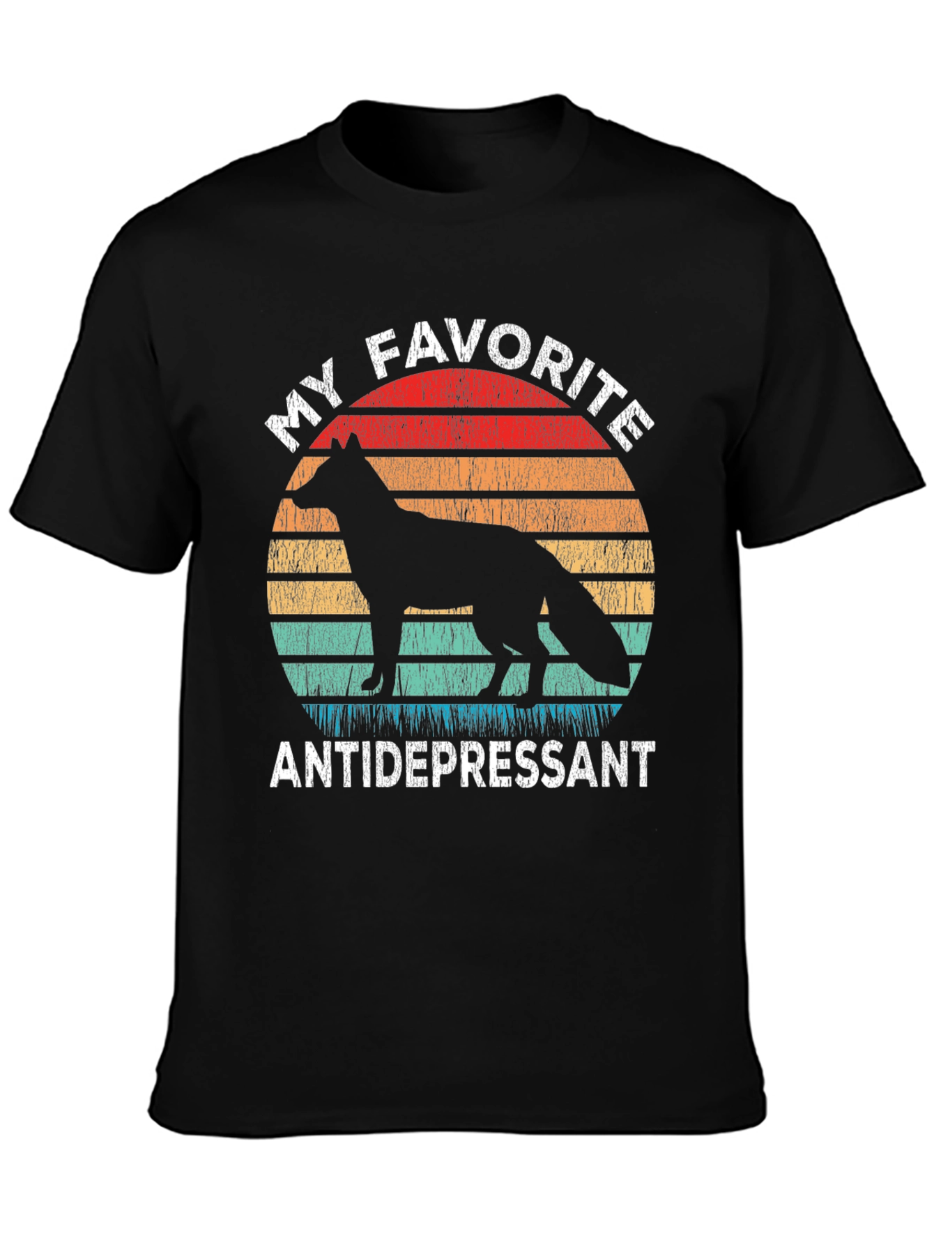 Favorite Antidepressant Fox Tee