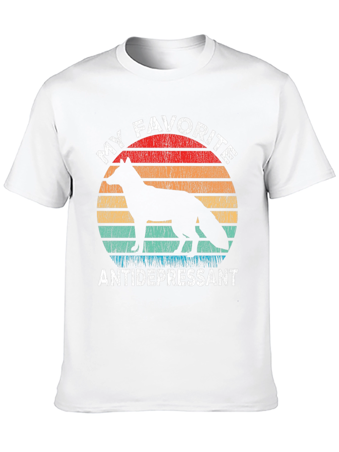 Favorite Antidepressant Fox Tee