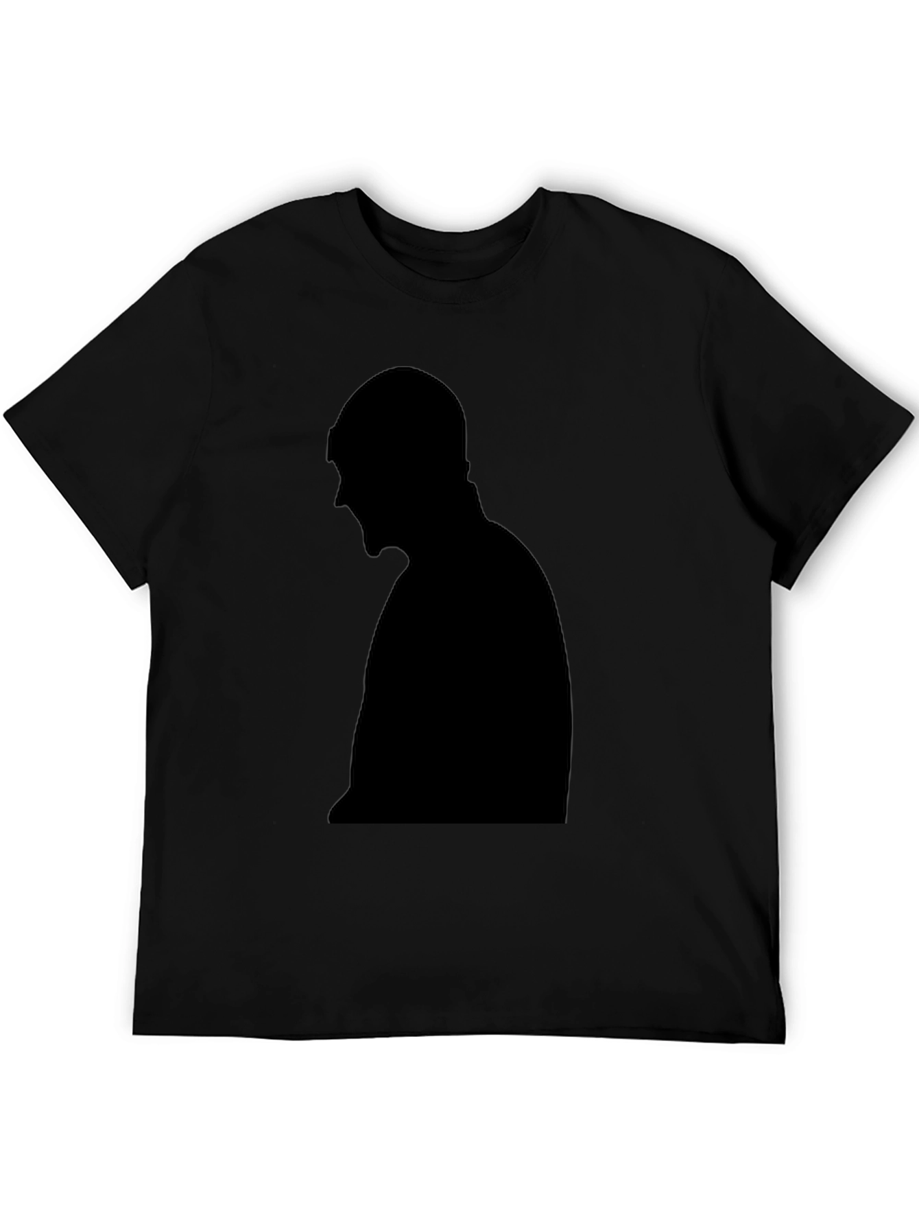 Silhouette Graphic Tee - Unisex Black T-Shirt