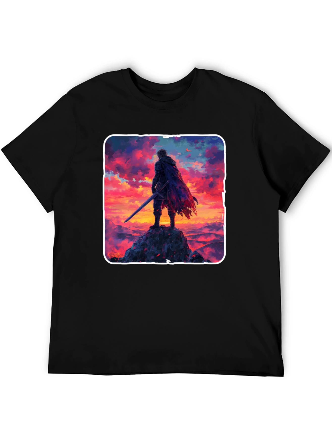 Epic Warrior Graphic Tee - Black