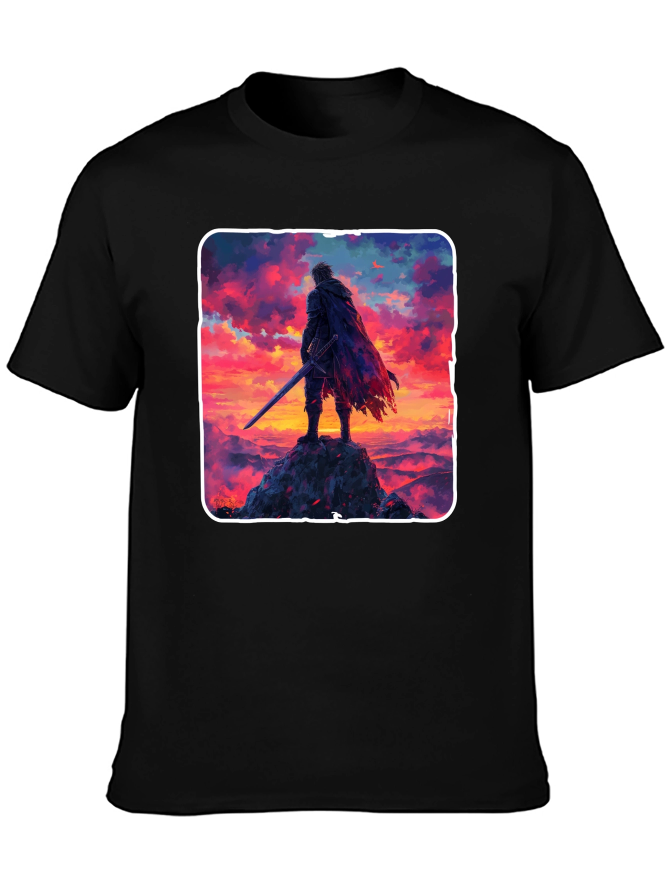Epic Warrior Graphic Tee - Black