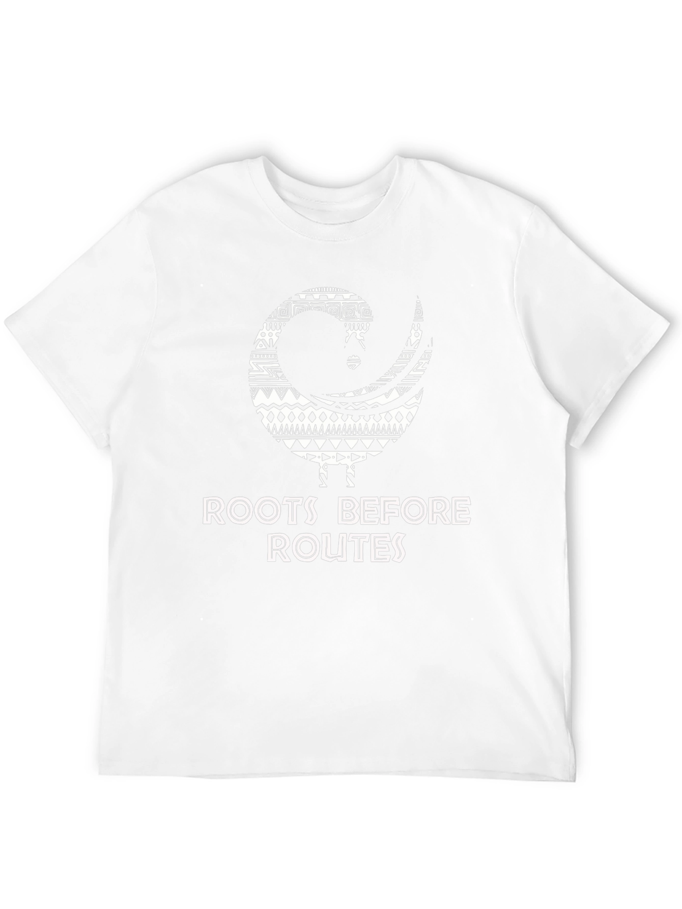 Roots Before Routes Graphic Tee - Black