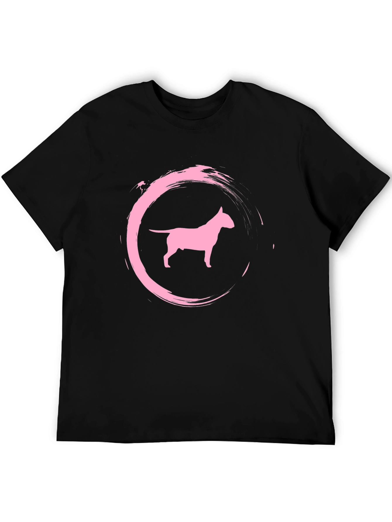 Dog Silhouette Graphic Tee - Stylish & Comfy