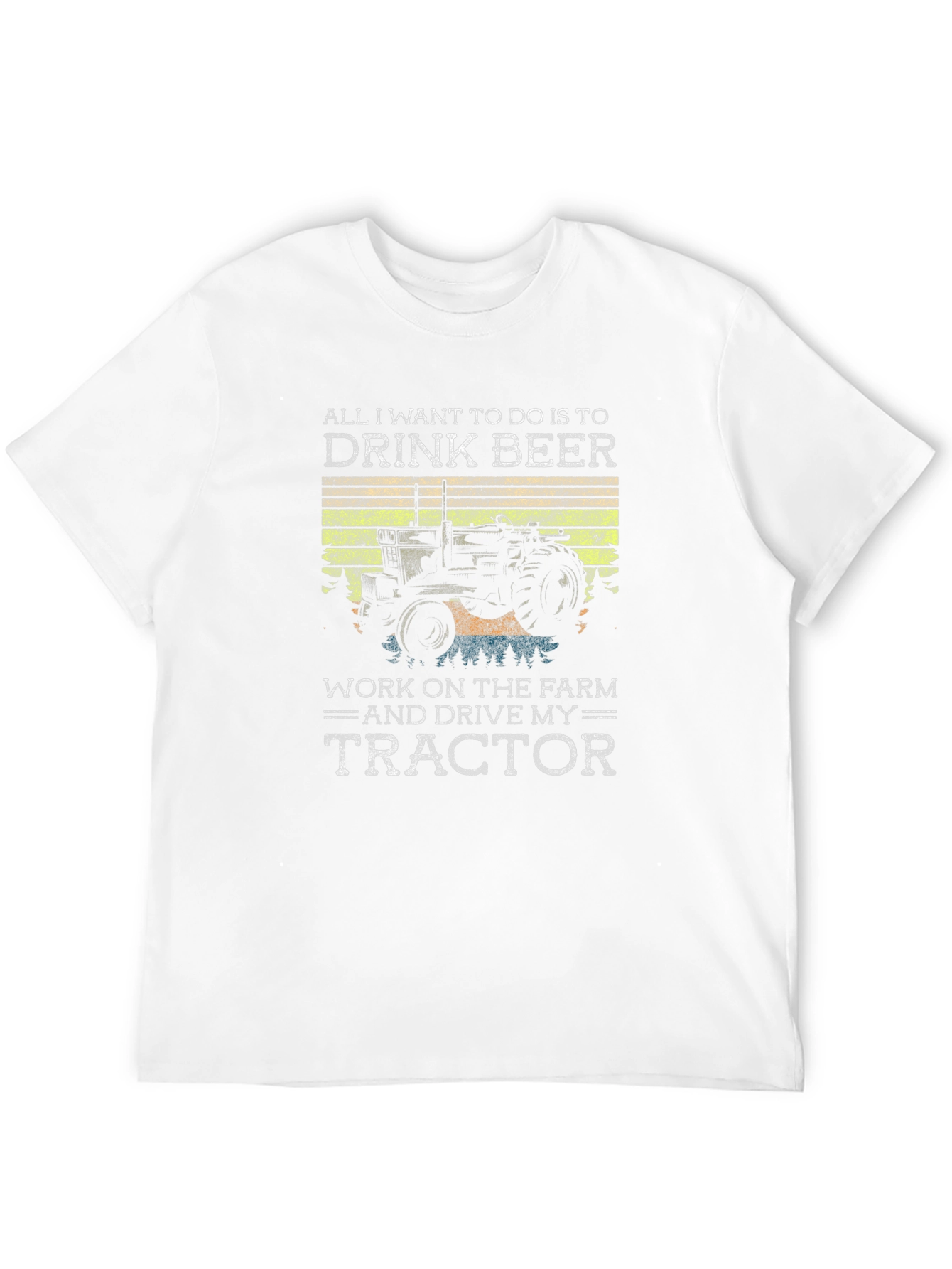 Drink Beer and Drive My Tractor T-Shirt