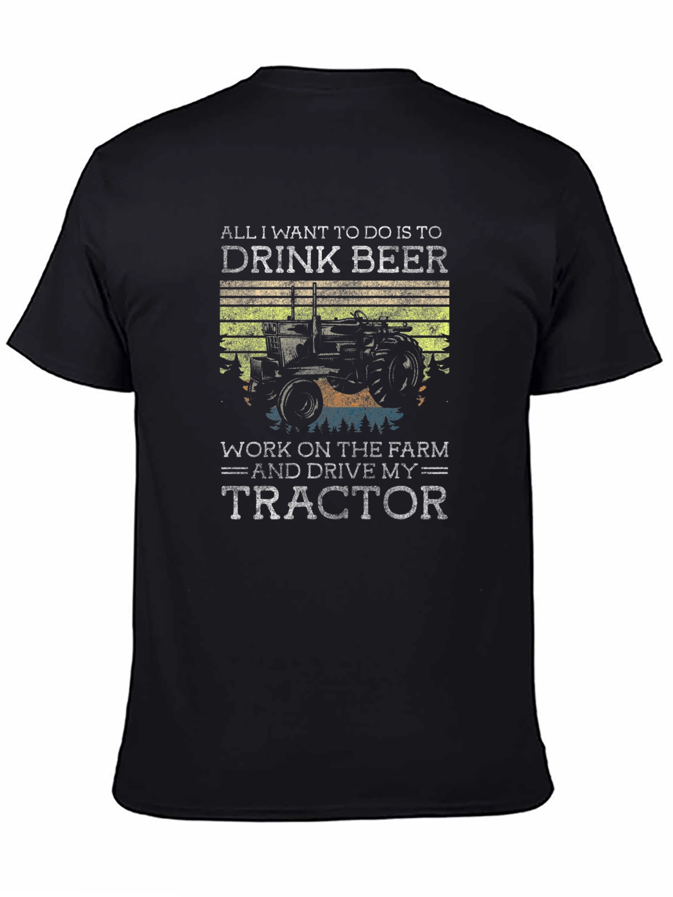 Drink Beer and Drive My Tractor T-Shirt