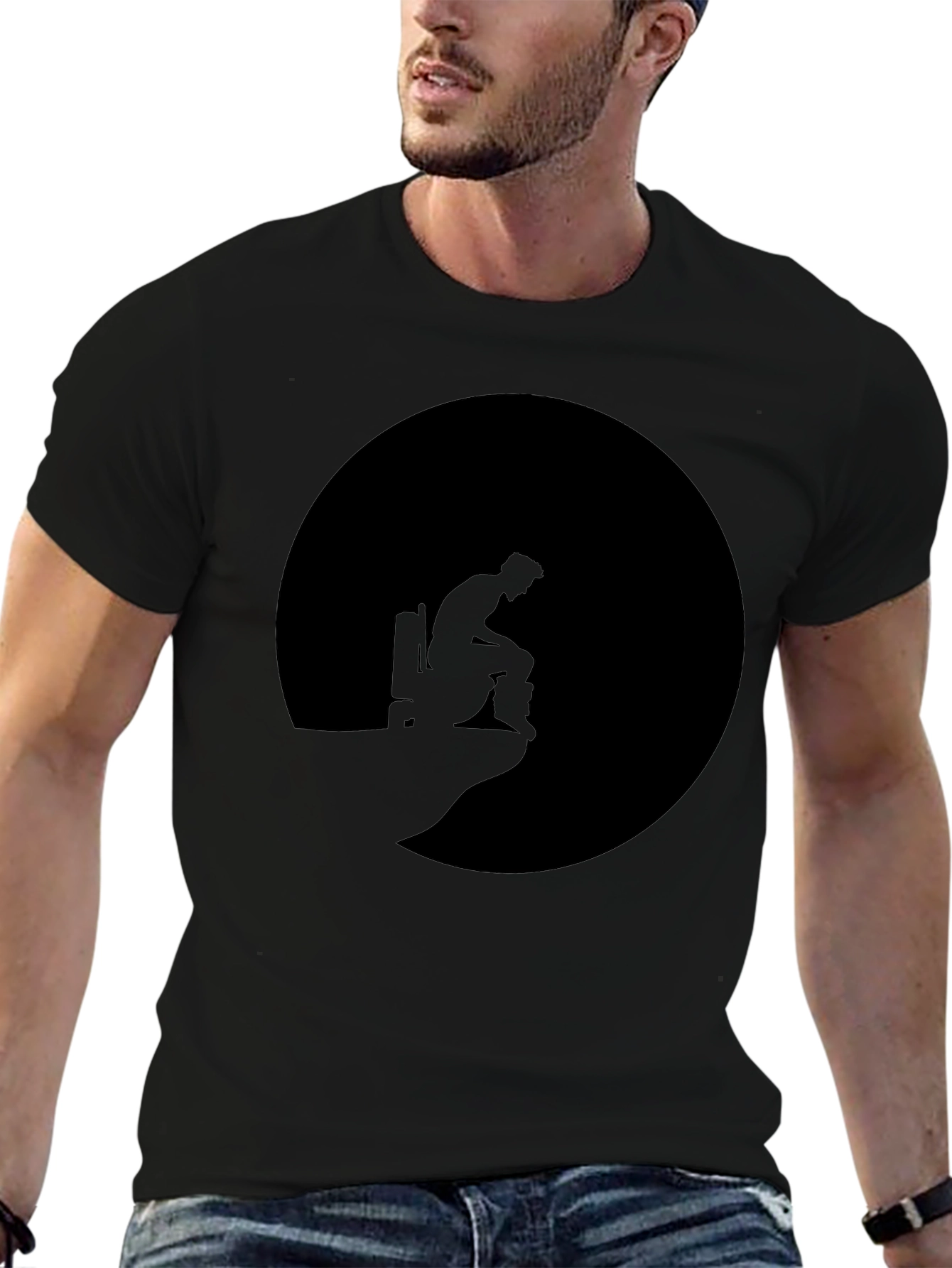 Silhouette on the Moon T-Shirt