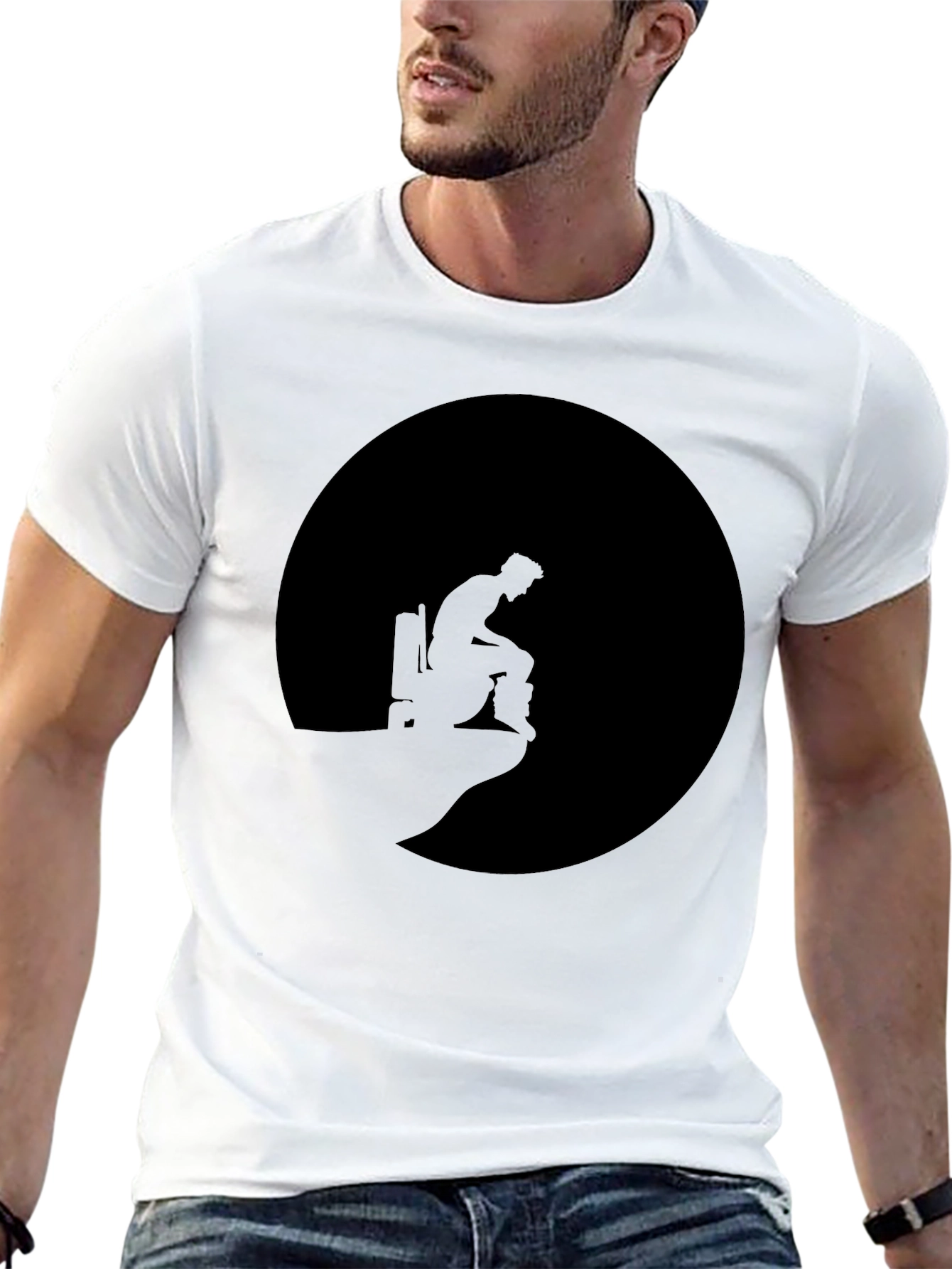 Silhouette on the Moon T-Shirt
