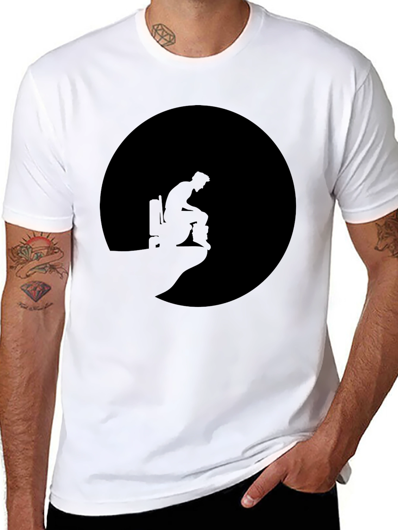 Silhouette on the Moon T-Shirt