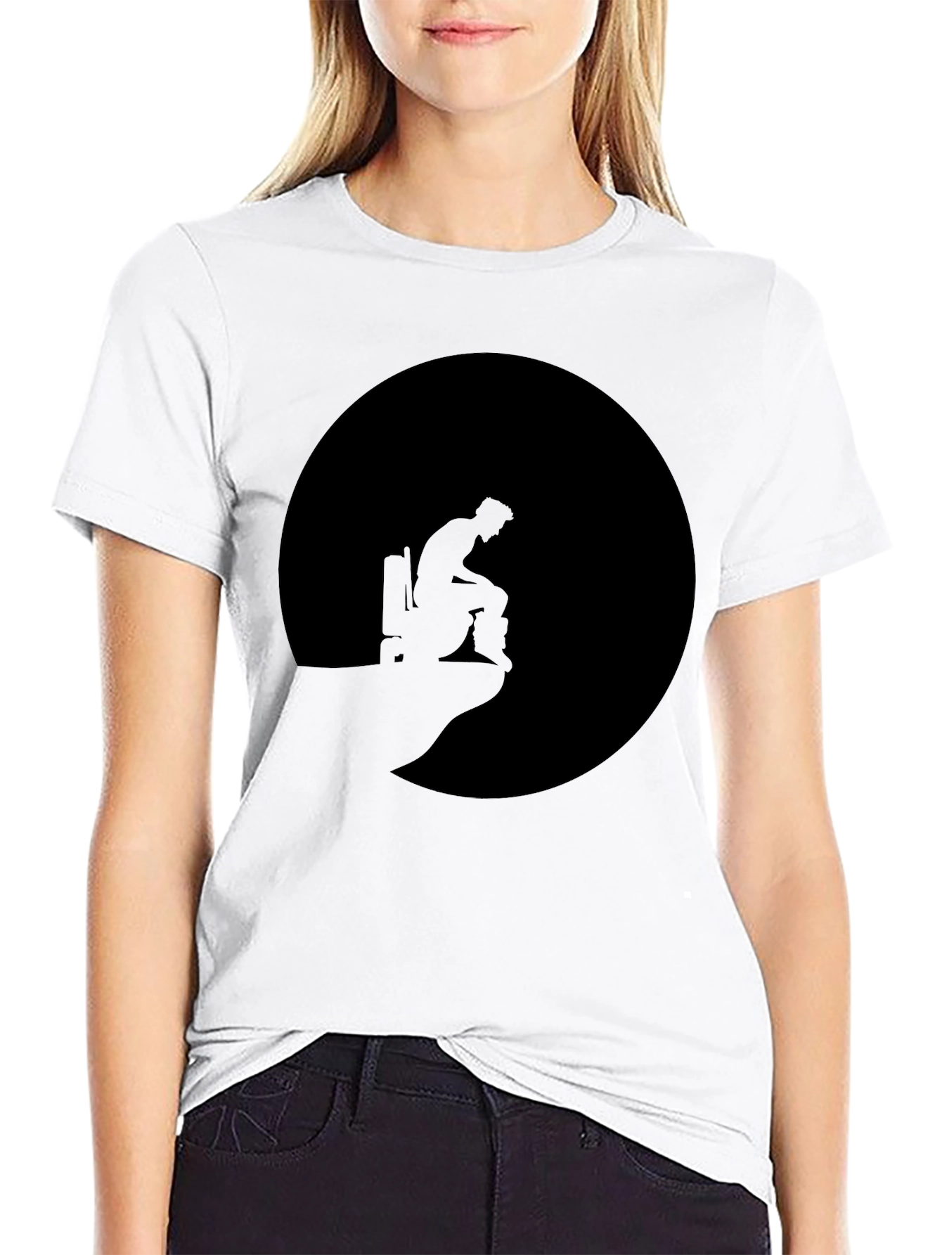 Silhouette on the Moon T-Shirt
