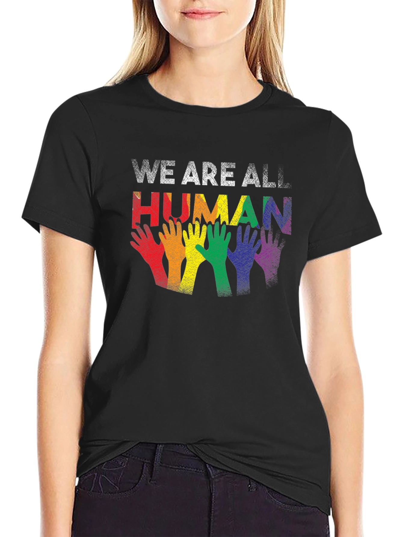 We Are All Human Pride T-Shirt