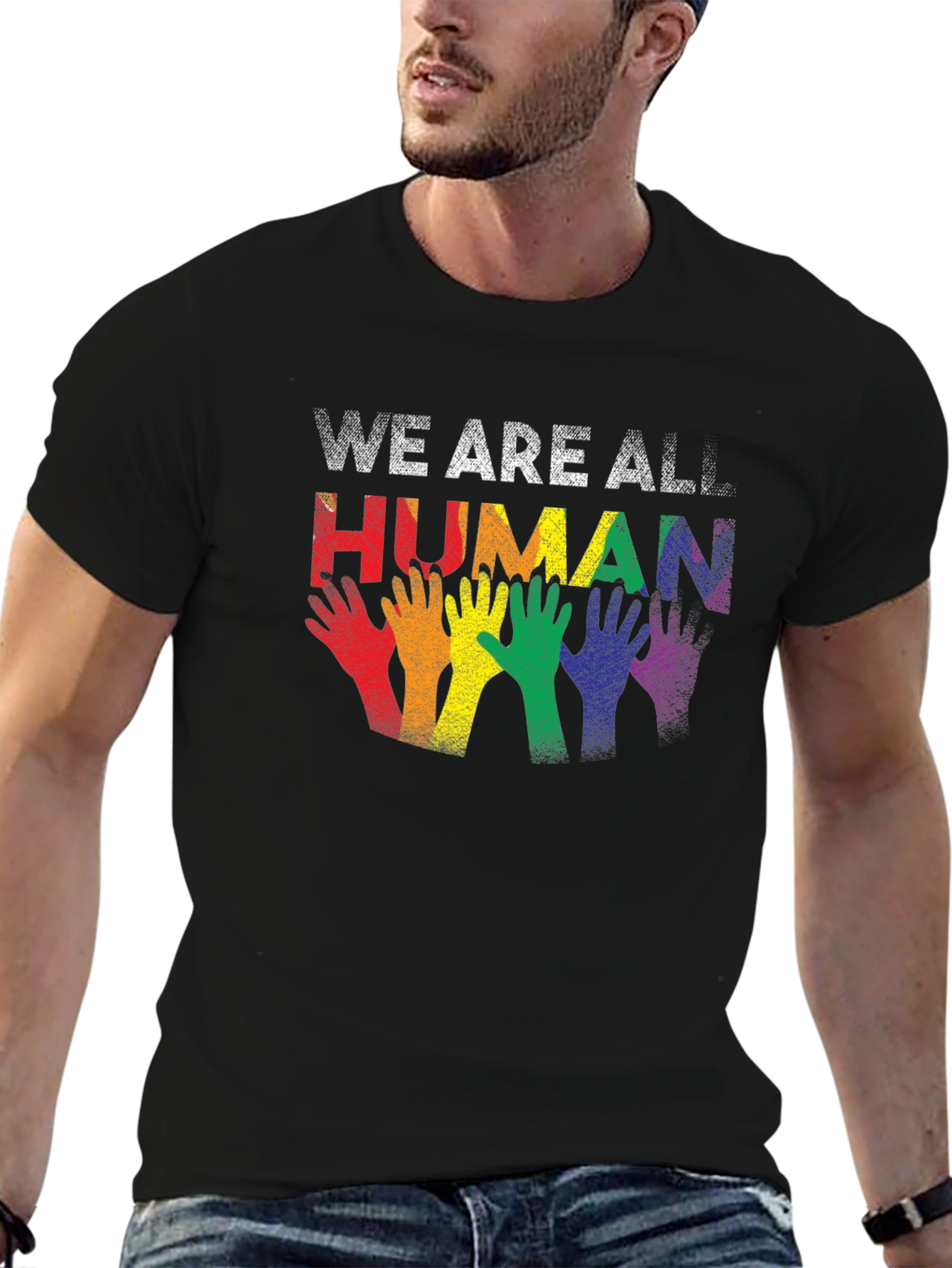 We Are All Human Pride T-Shirt