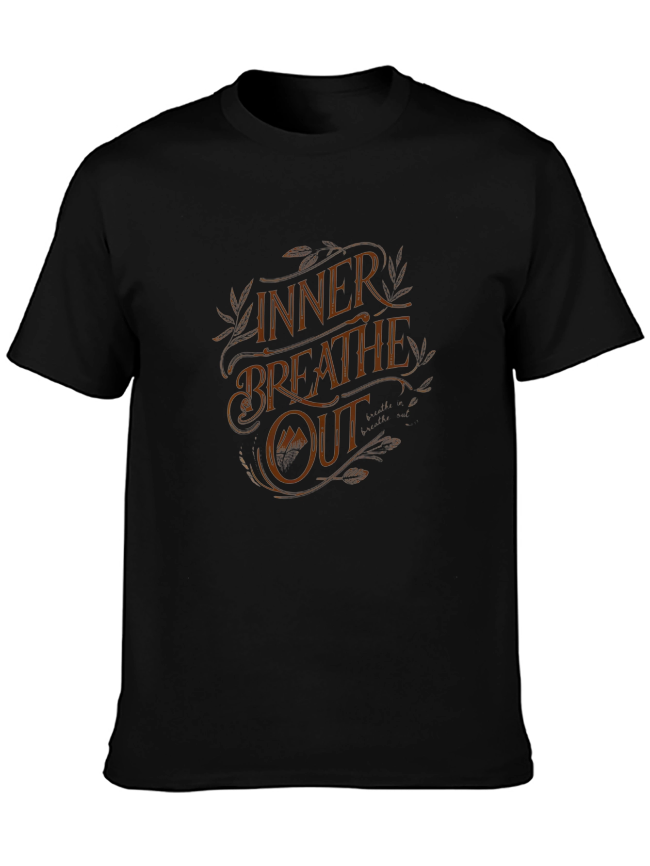 Inner Breathe Out Graphic Tee - Relaxed Fit