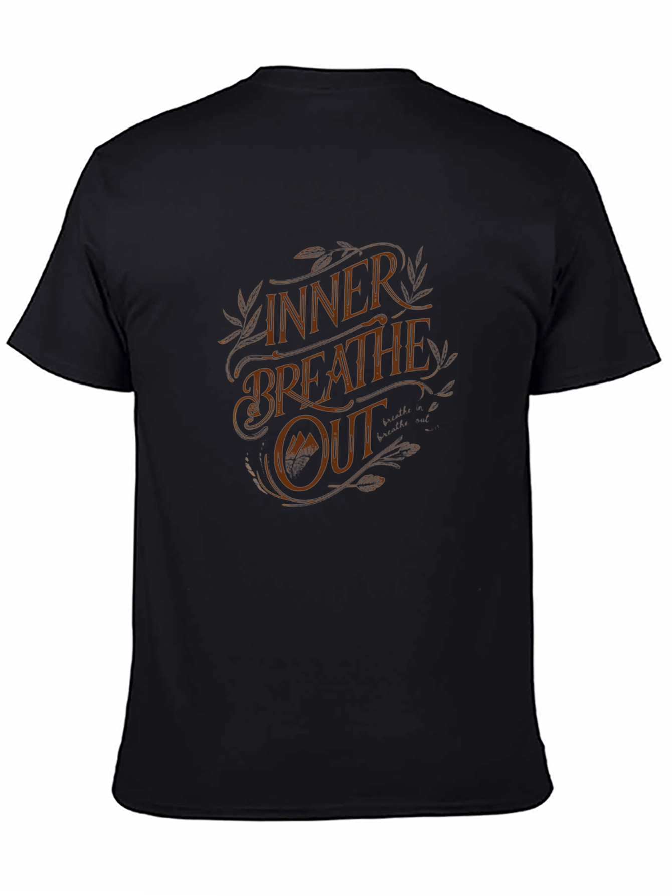 Inner Breathe Out Graphic Tee - Relaxed Fit