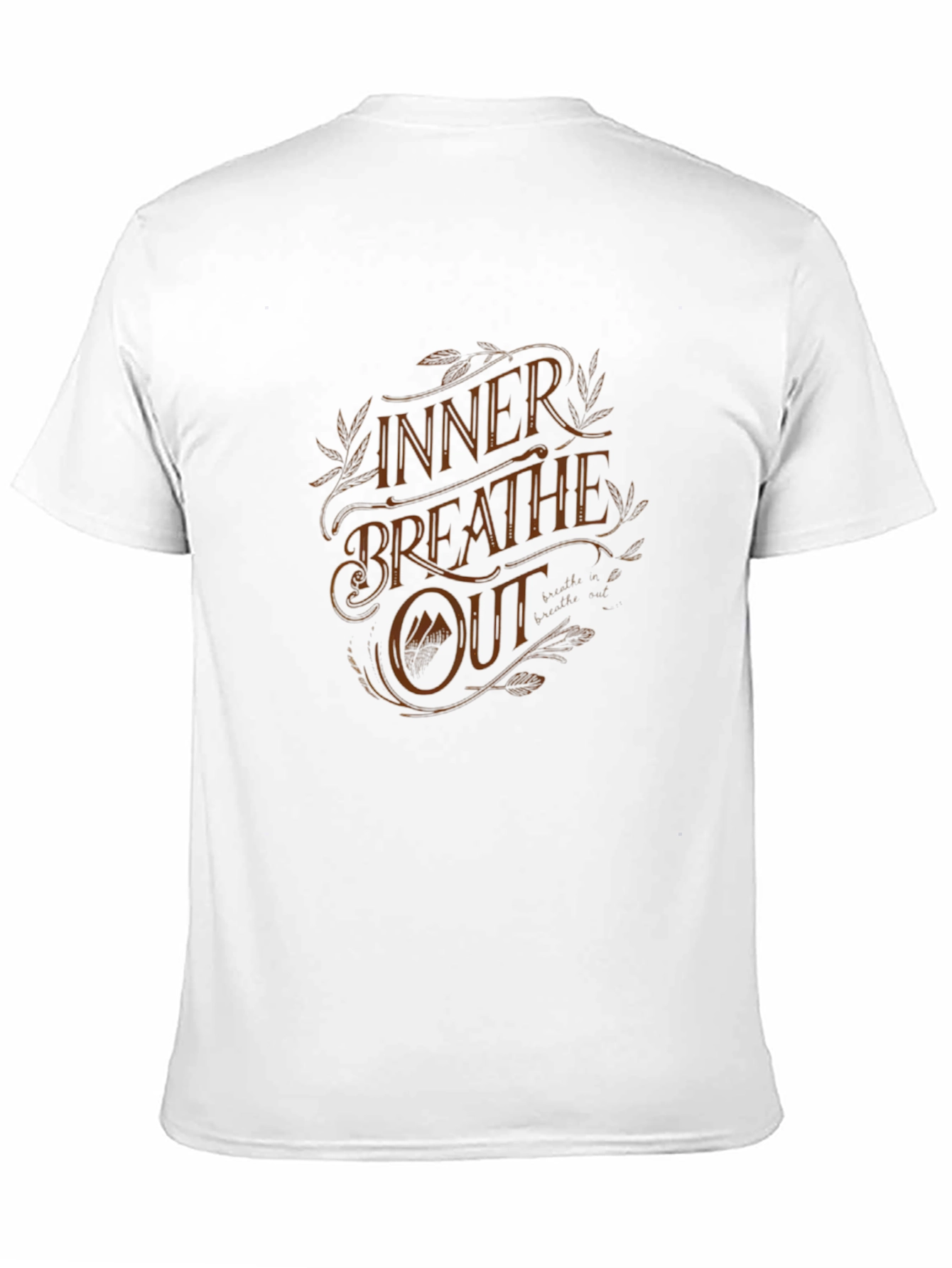 Inner Breathe Out Graphic Tee - Relaxed Fit