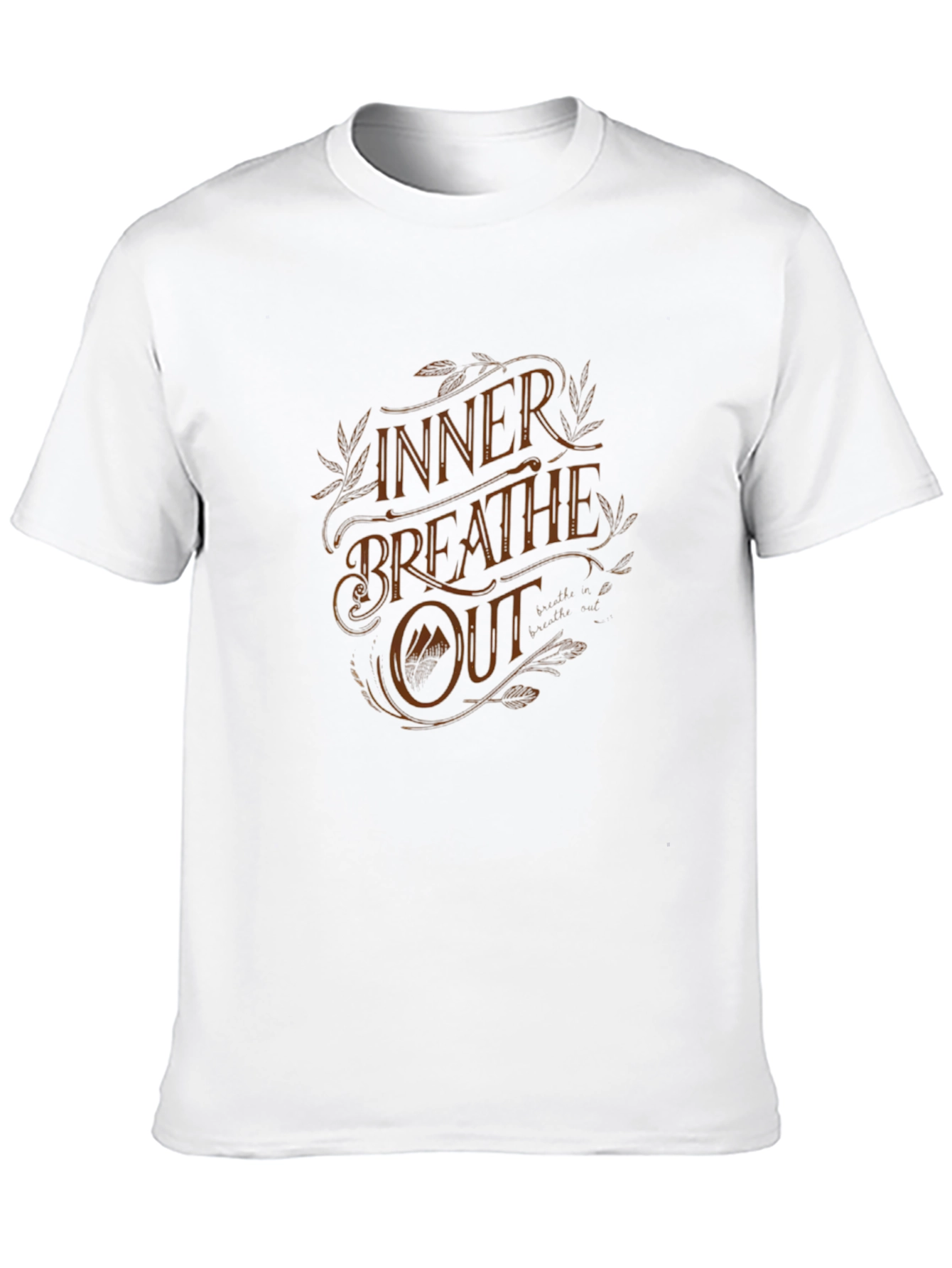 Inner Breathe Out Graphic Tee - Relaxed Fit