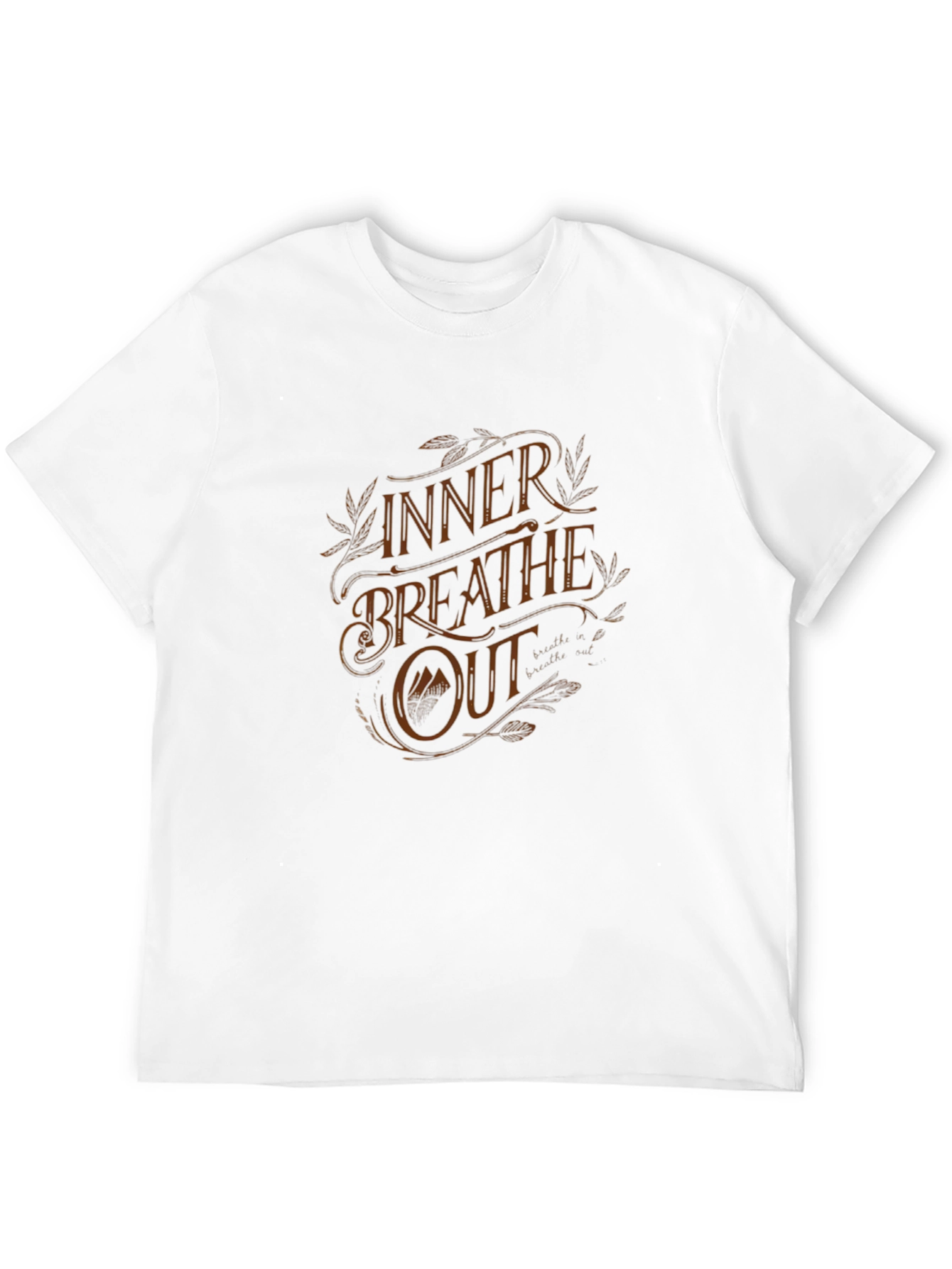 Inner Breathe Out Graphic Tee - Relaxed Fit