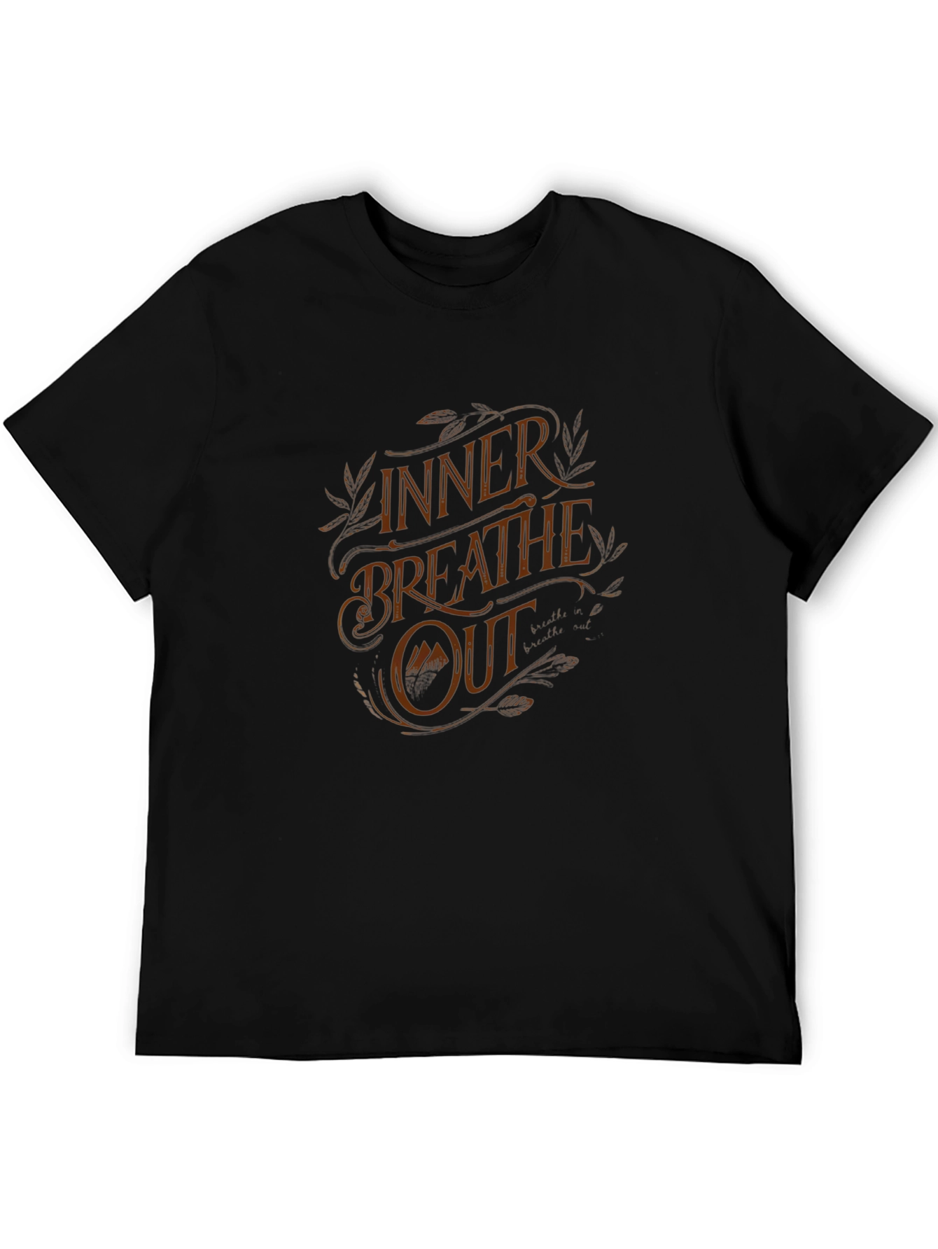 Inner Breathe Out Graphic Tee - Relaxed Fit