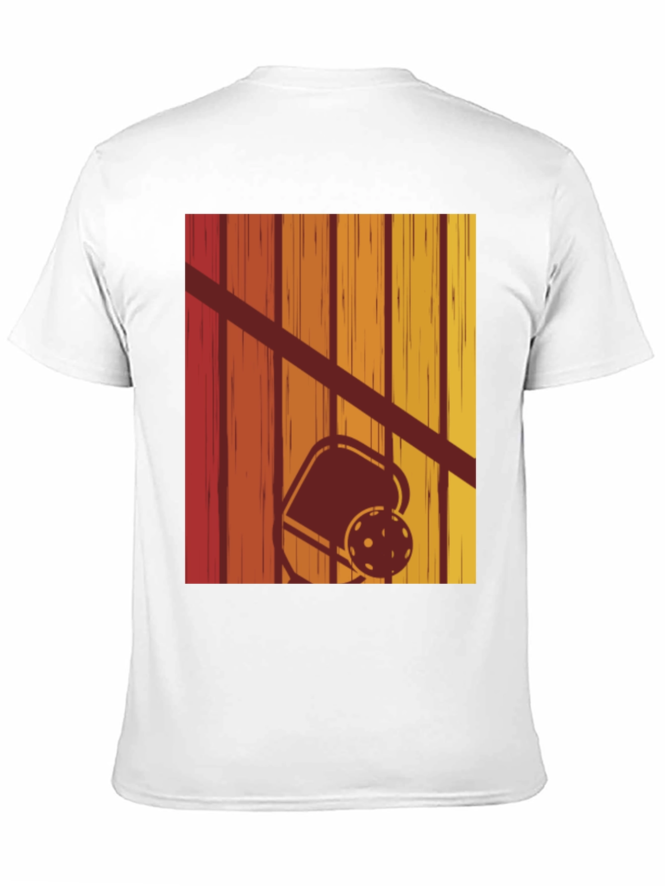 Retro Pickleball Sunset T-Shirt
