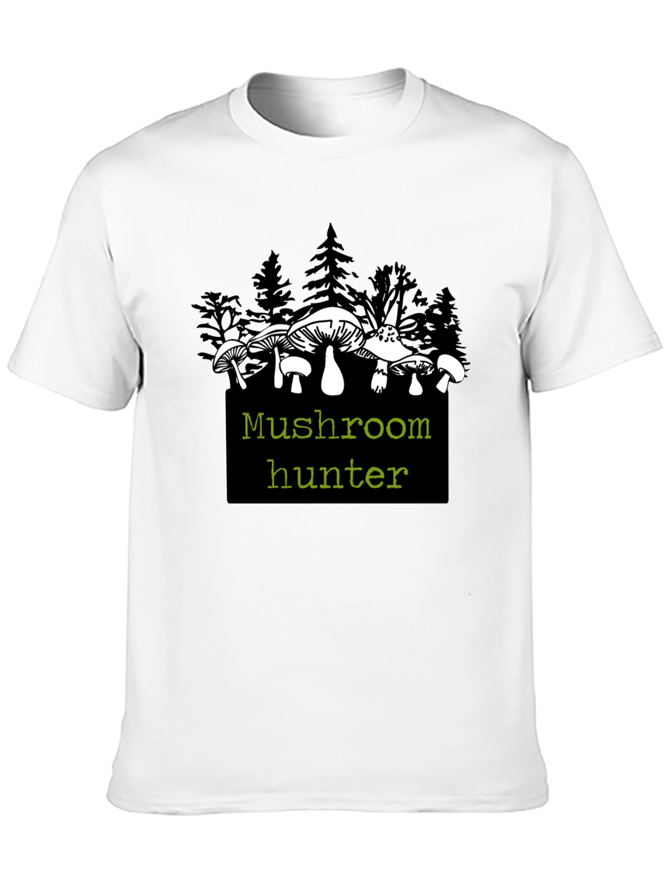 Mushroom Hunter Graphic T-Shirt - Nature Enthusiast Tee
