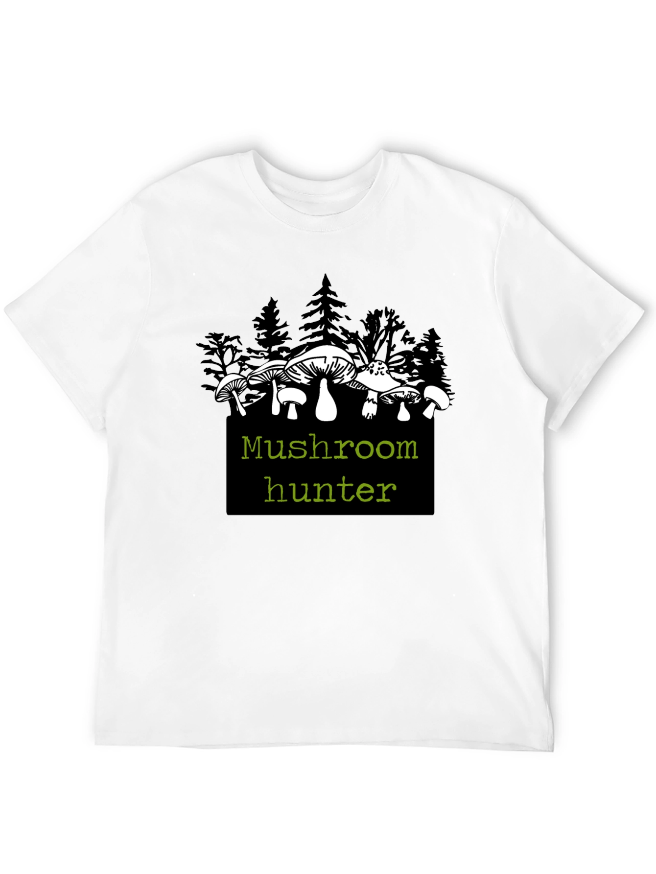 Mushroom Hunter Graphic T-Shirt - Nature Enthusiast Tee