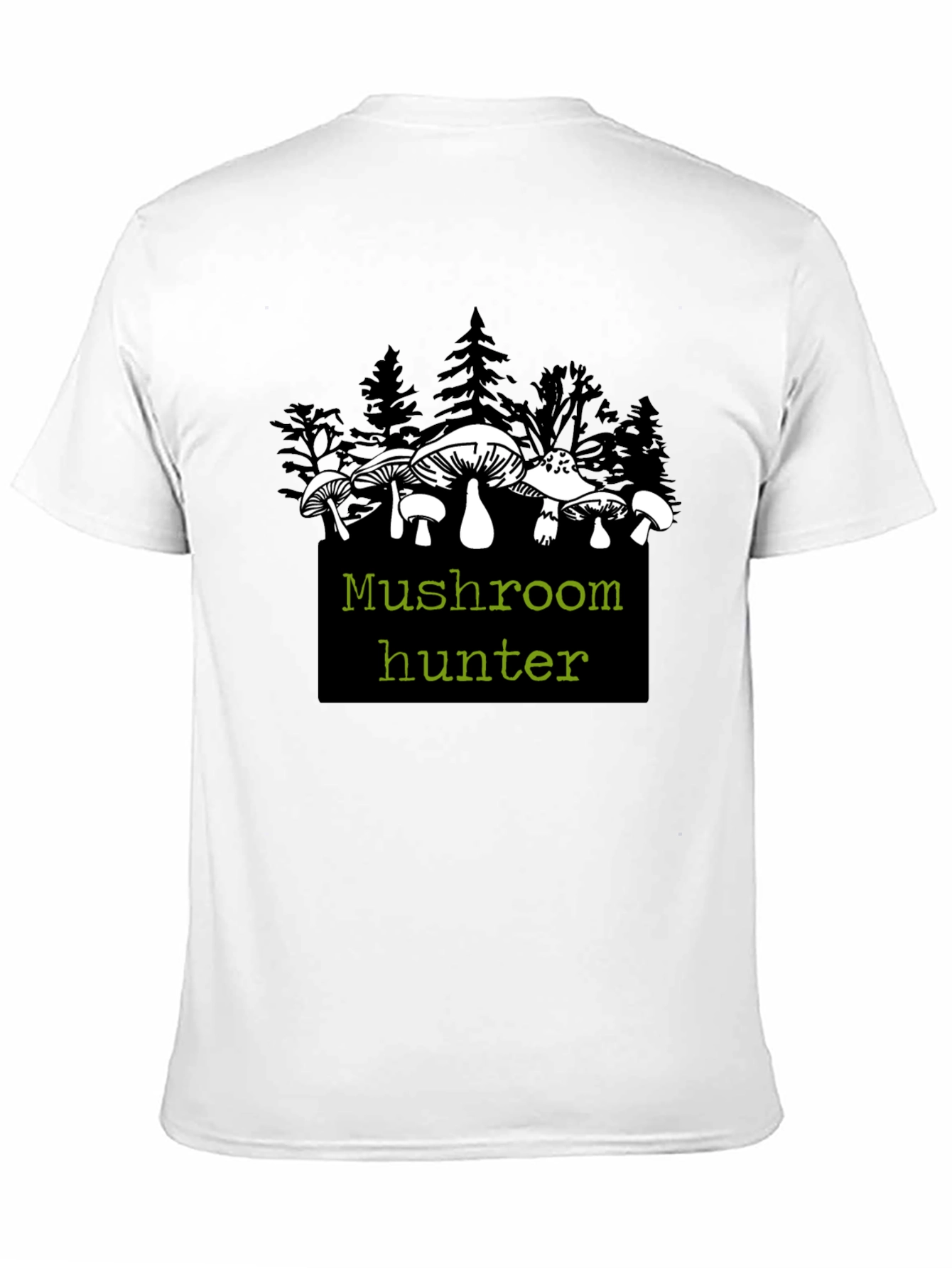 Mushroom Hunter Graphic T-Shirt - Nature Enthusiast Tee