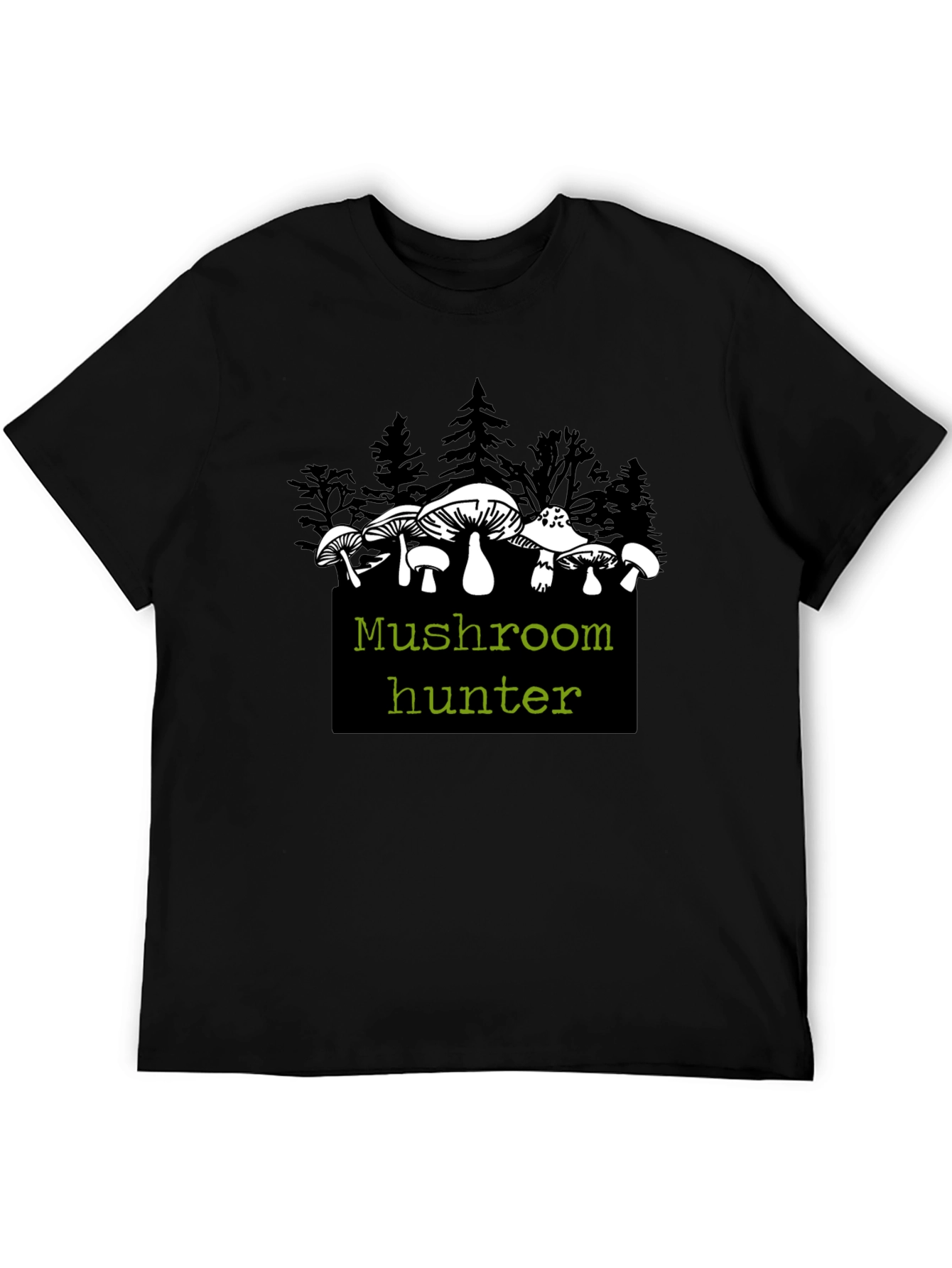 Mushroom Hunter Graphic T-Shirt - Nature Enthusiast Tee
