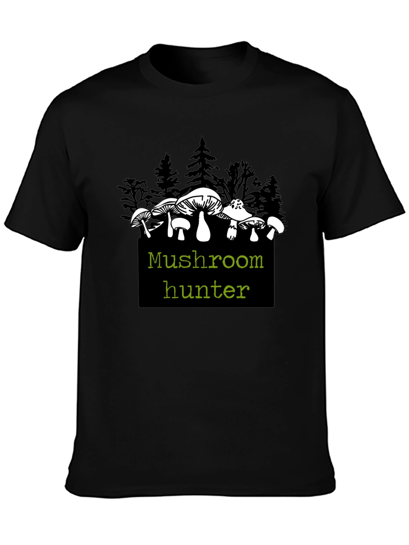 Mushroom Hunter Graphic T-Shirt - Nature Enthusiast Tee
