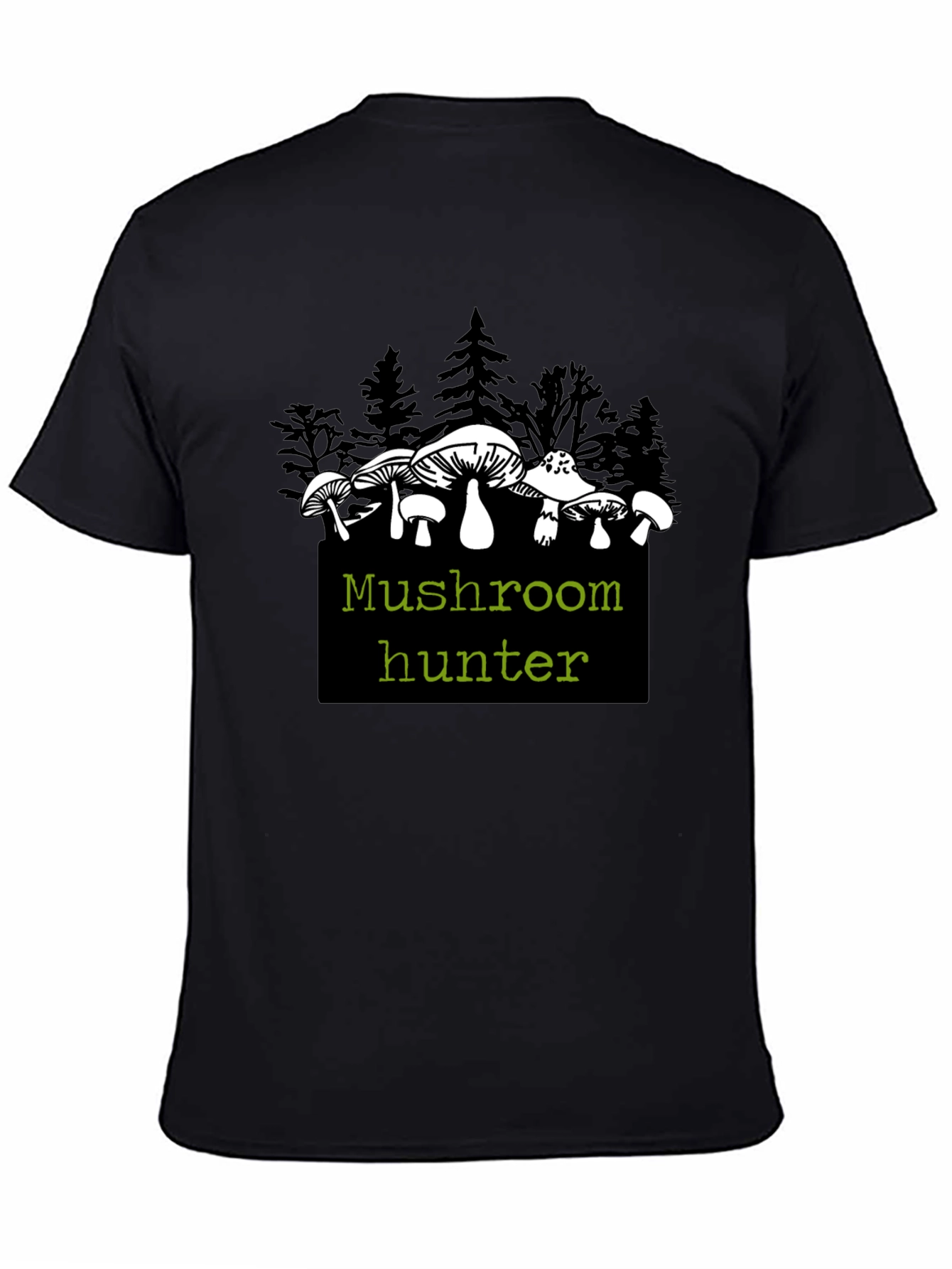 Mushroom Hunter Graphic T-Shirt - Nature Enthusiast Tee
