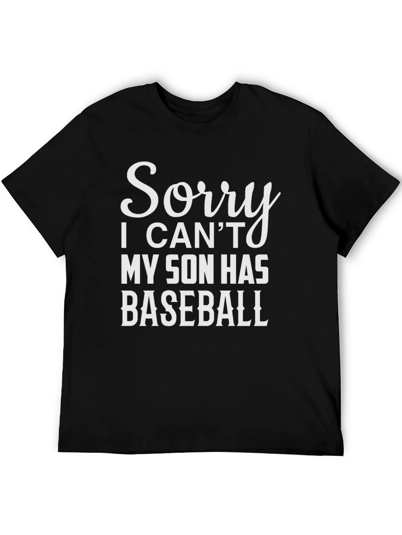 Funny Baseball Dad T-Shirt - Sons Baseball Game Tee
